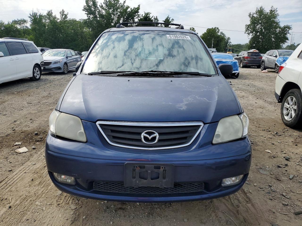 2003 Mazda Mpv Wagon Blue vin: JM3LW28A530349042