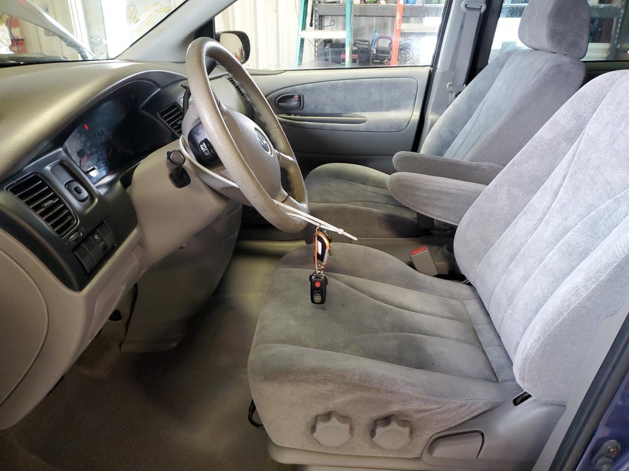 2003 Mazda Mpv Wagon Blue vin: JM3LW28A530358498