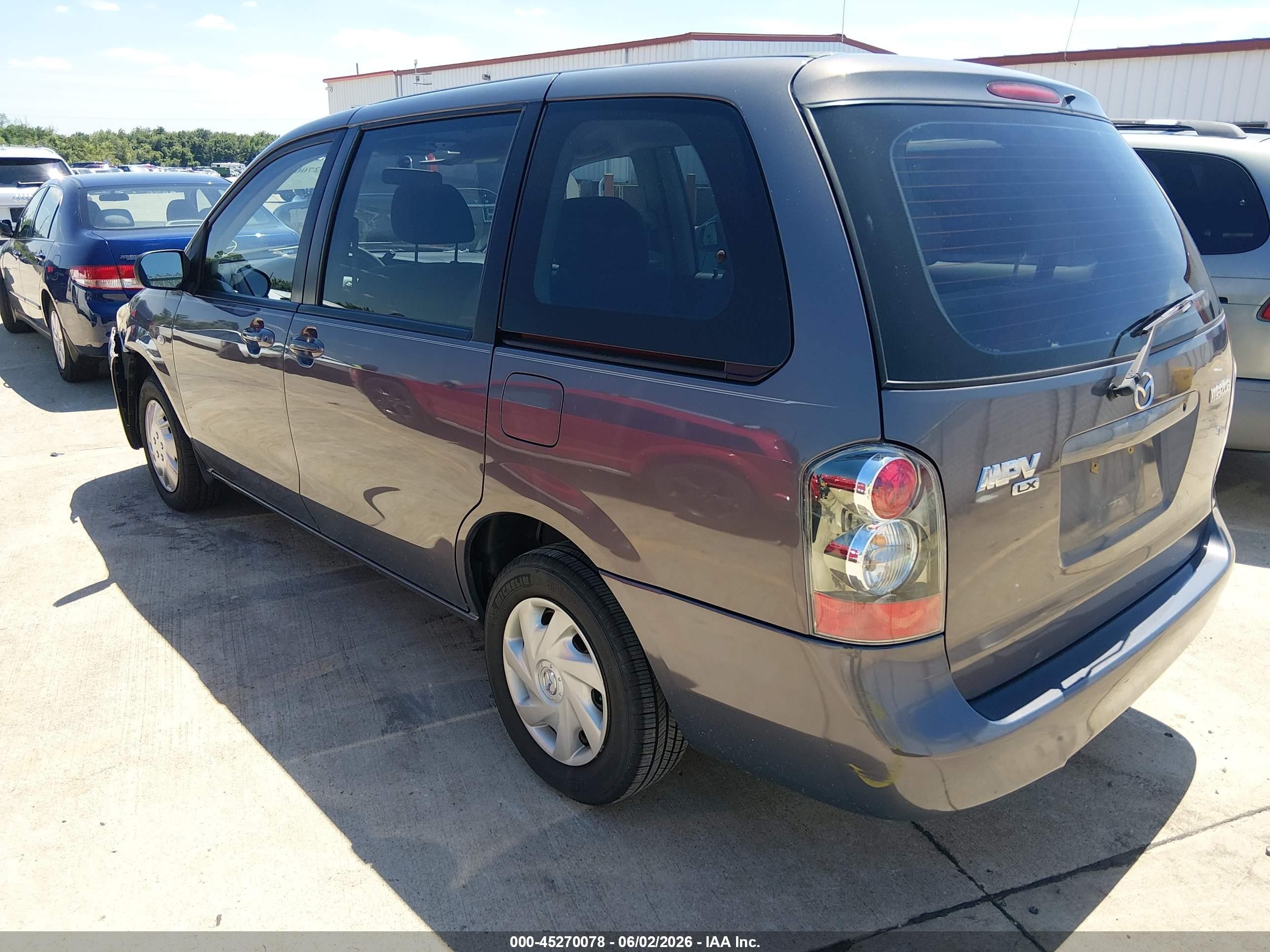 2006 Mazda Mpv Lx-sv Gray vin: JM3LW28A560562089