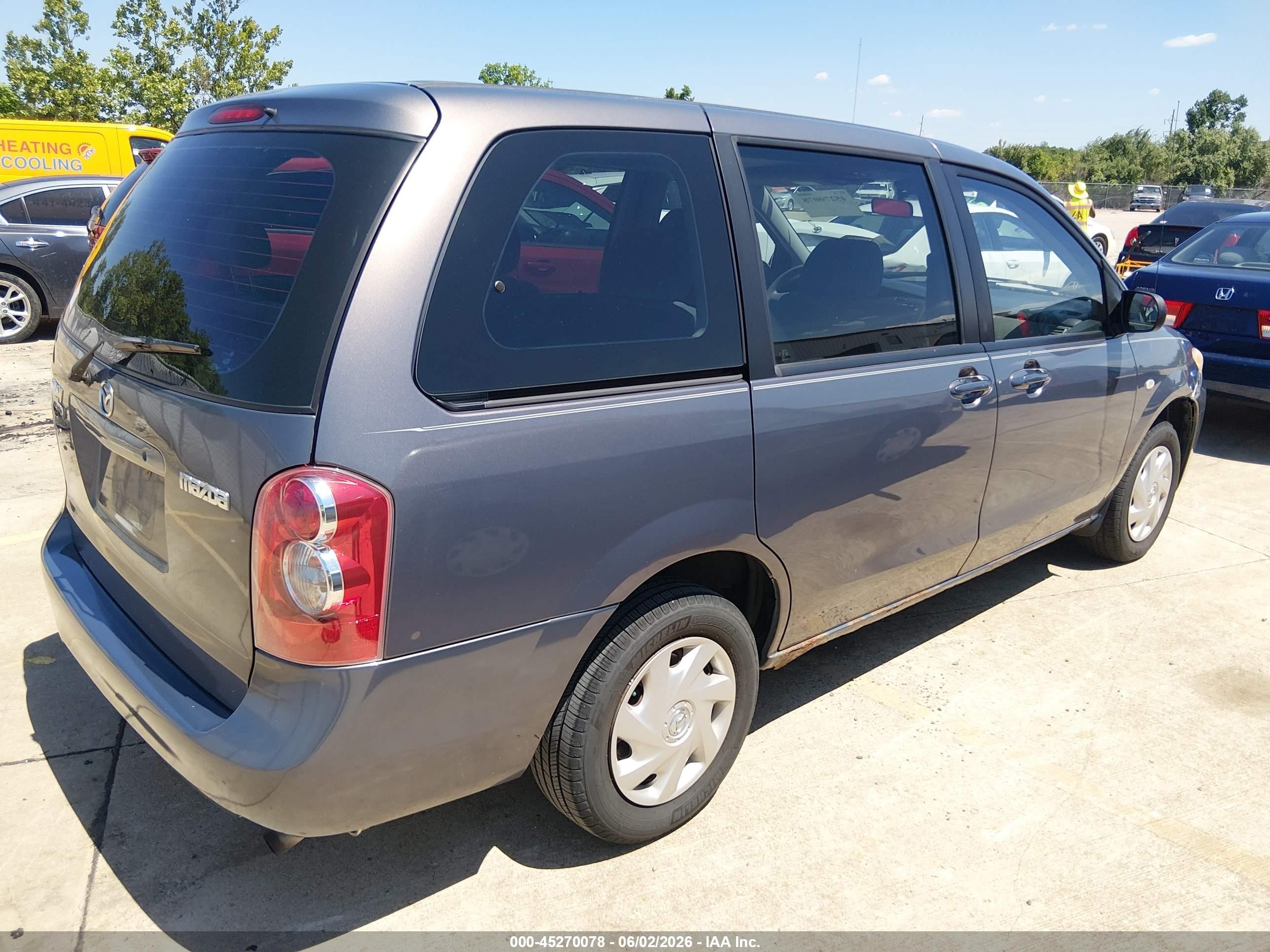 2006 Mazda Mpv Lx-sv Gray vin: JM3LW28A560562089