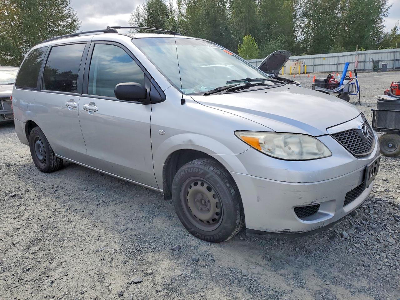 2006 Mazda Mpv Wagon Silver vin: JM3LW28A560571181