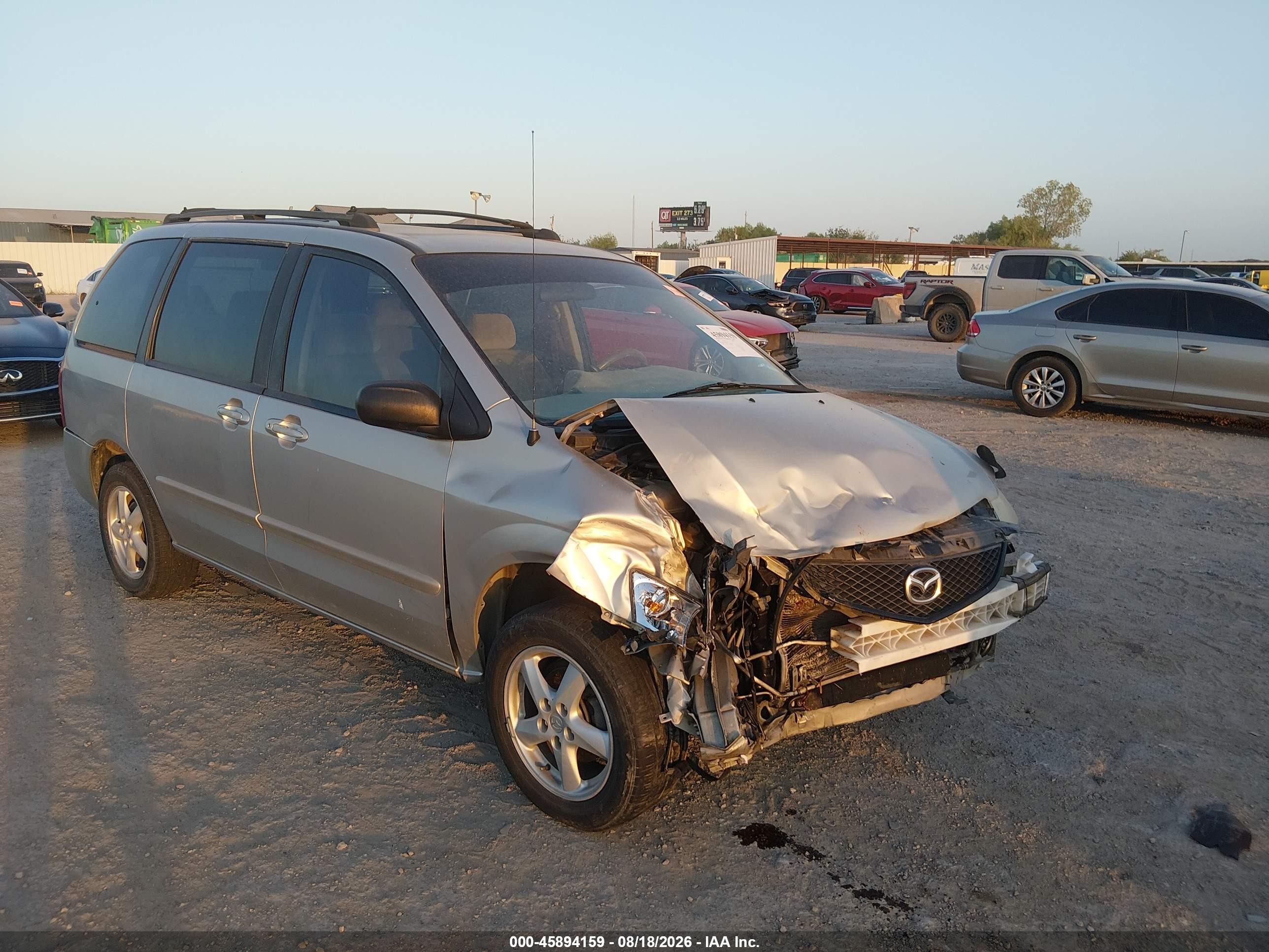 2003 Mazda Mpv Es/lx/lx-sv Tan vin: JM3LW28A630338342