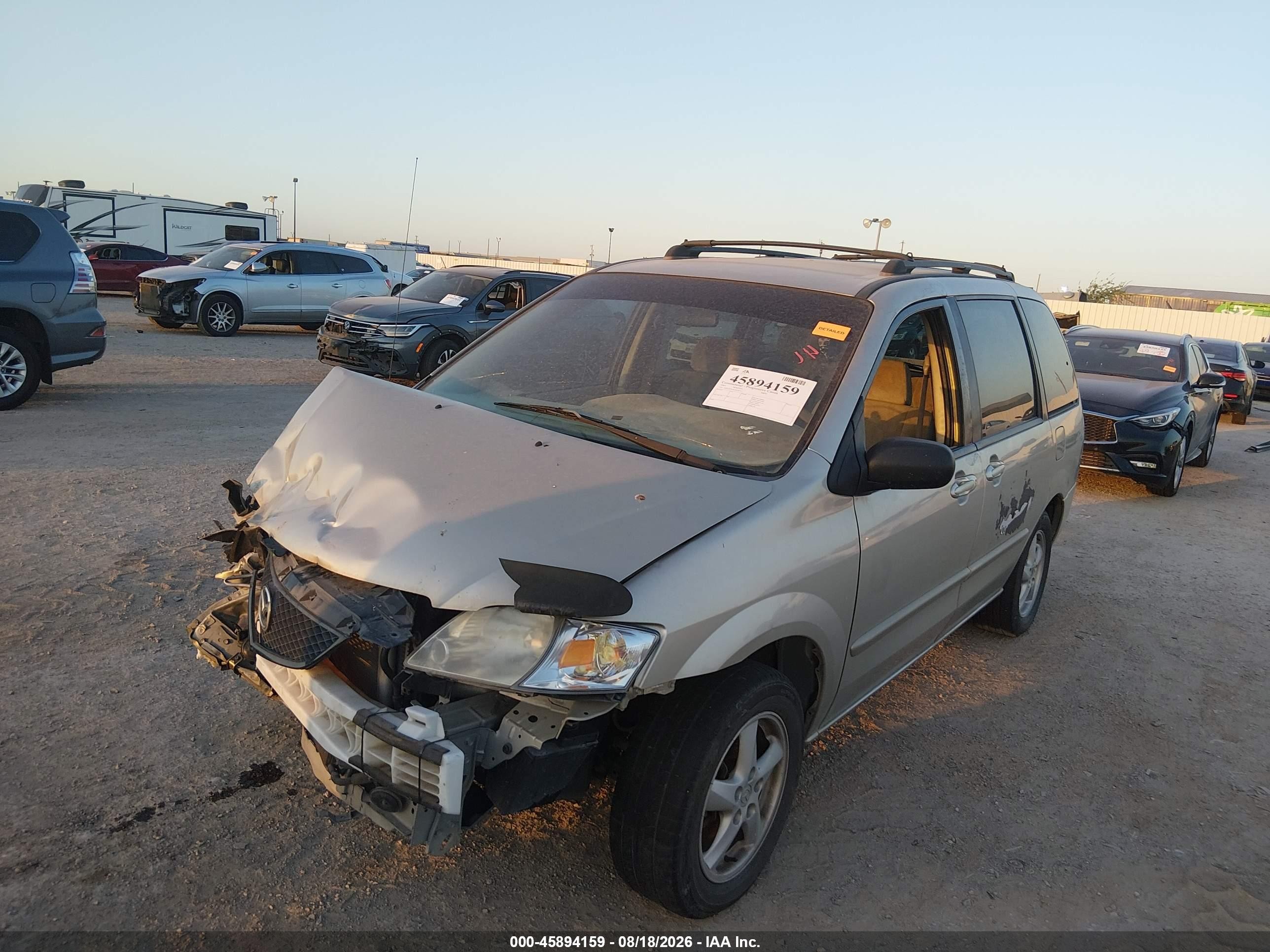 2003 Mazda Mpv Es/lx/lx-sv Tan vin: JM3LW28A630338342