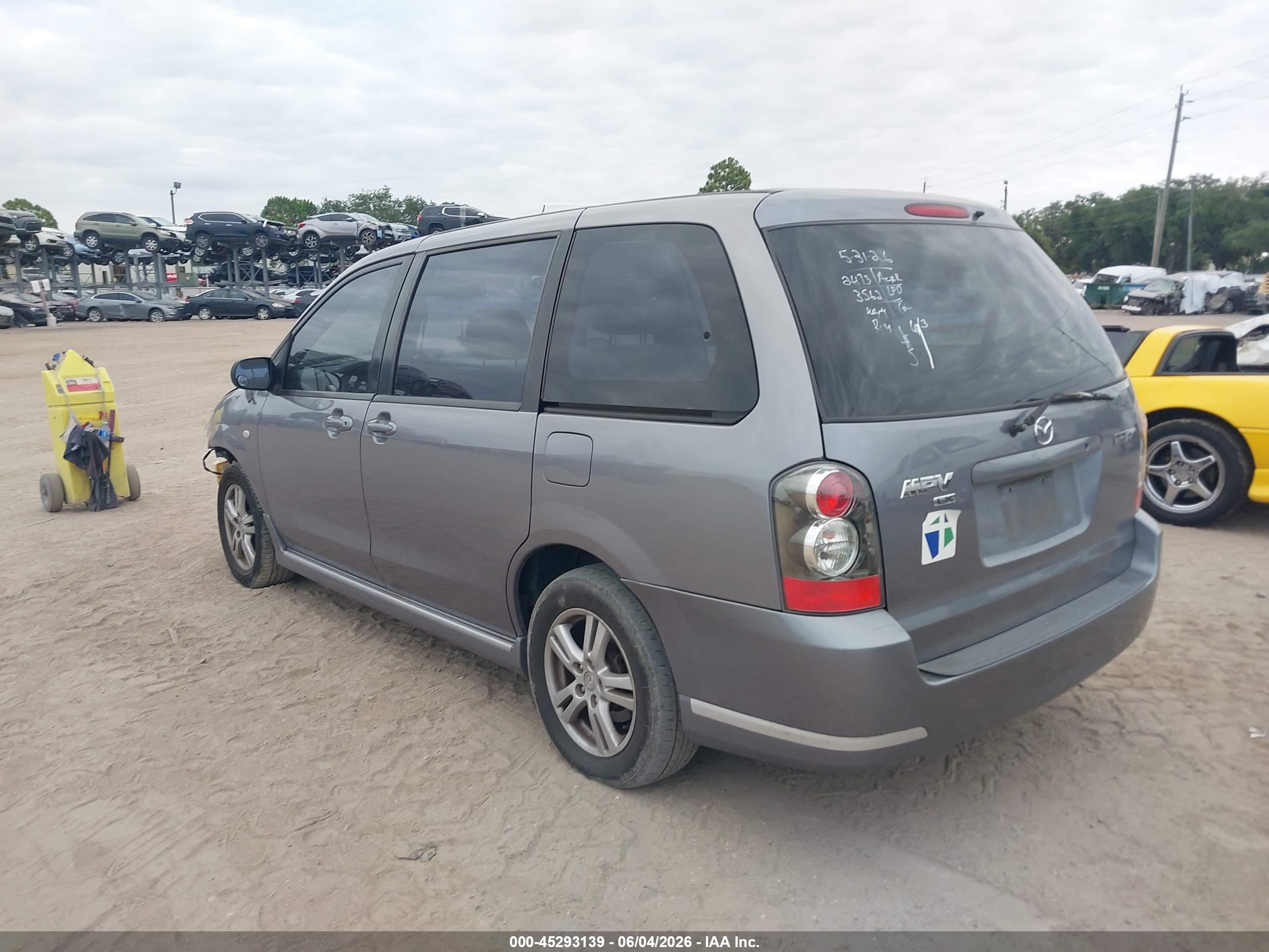 2004 Mazda Mpv Lx Gray vin: JM3LW28A640513562