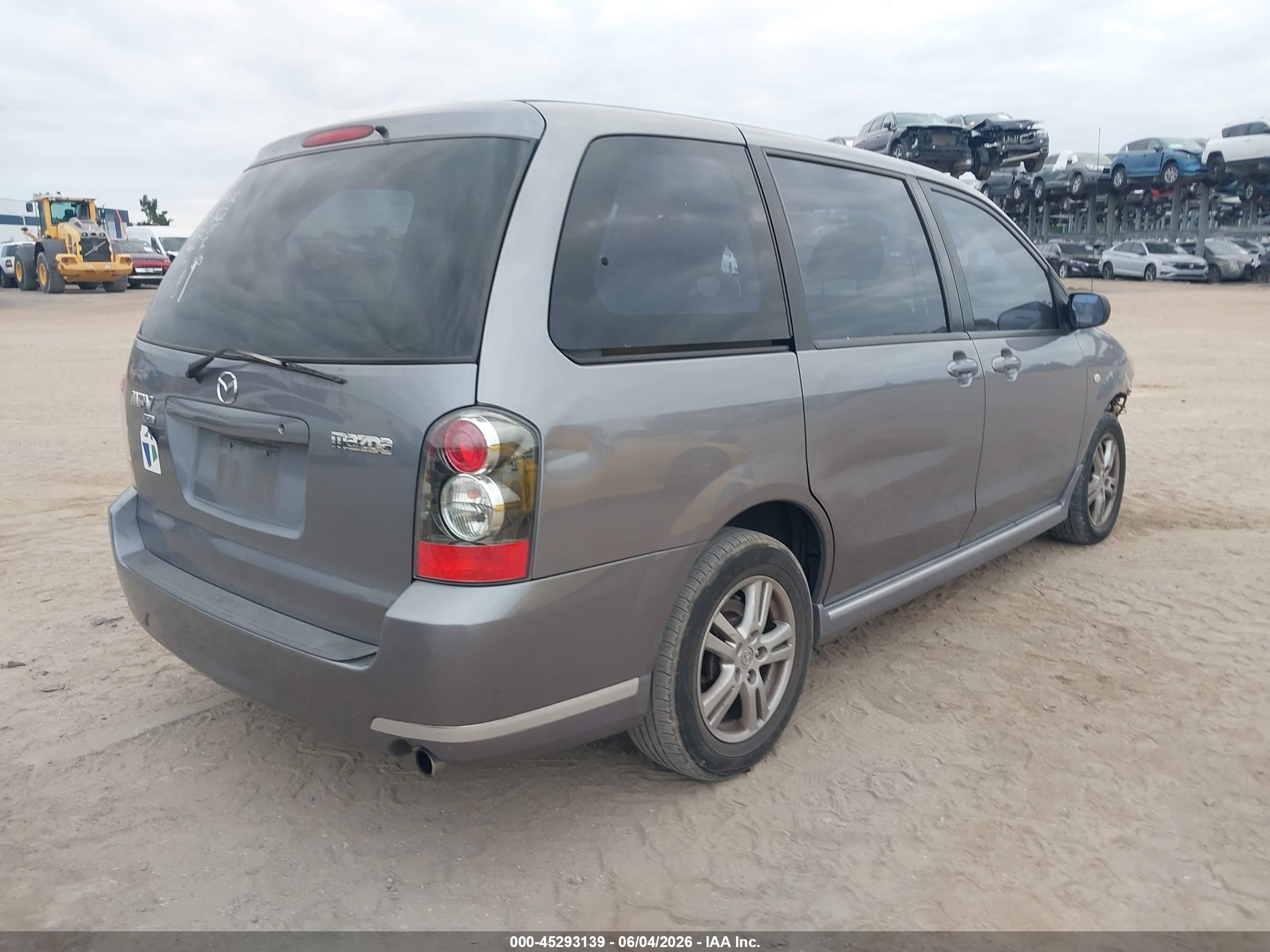 2004 Mazda Mpv Lx Gray vin: JM3LW28A640513562