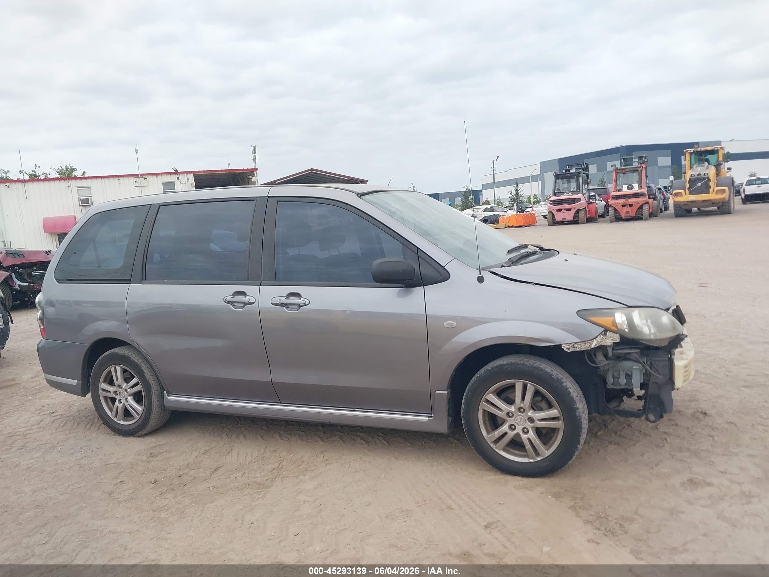 2004 Mazda Mpv Lx Gray vin: JM3LW28A640513562