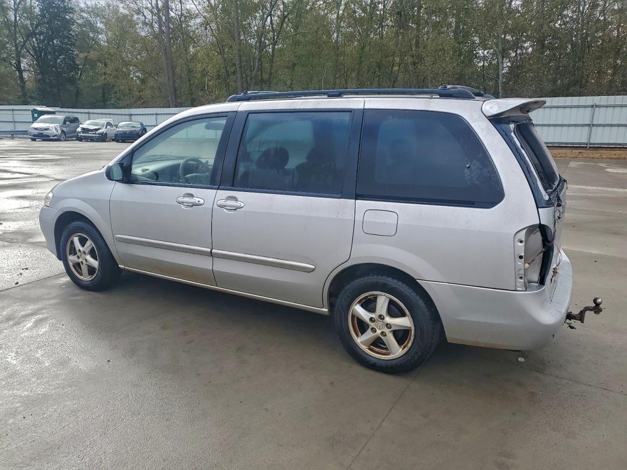 2003 Mazda Mpv Wagon Silver vin: JM3LW28A730336910