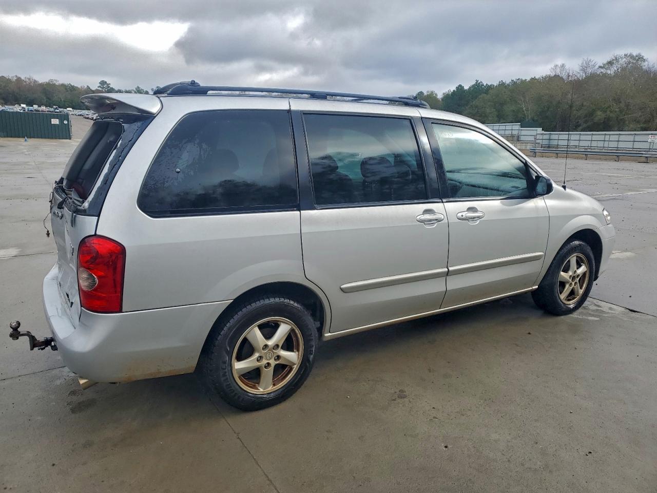 2003 Mazda Mpv Wagon Silver vin: JM3LW28A730336910