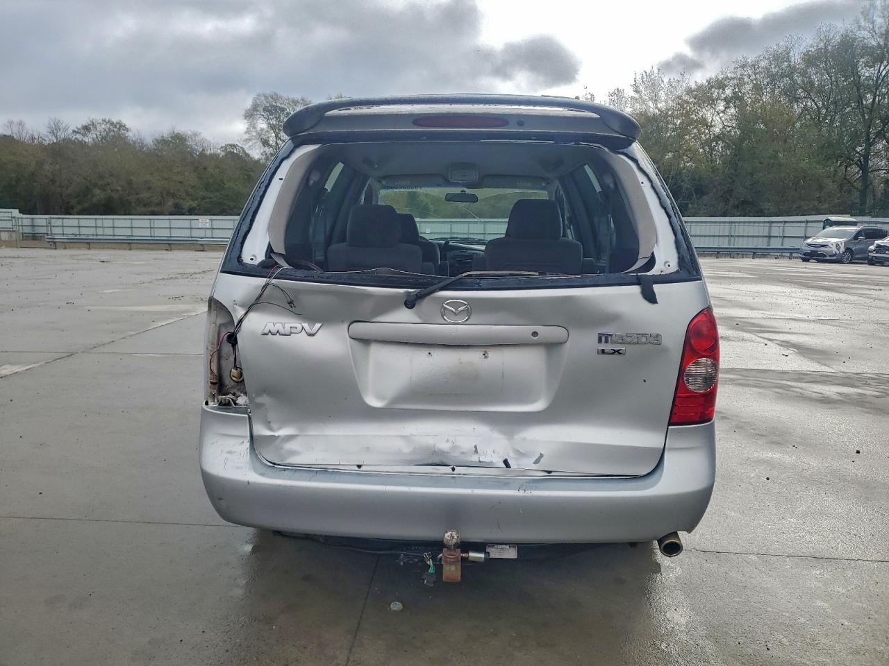 2003 Mazda Mpv Wagon Silver vin: JM3LW28A730336910