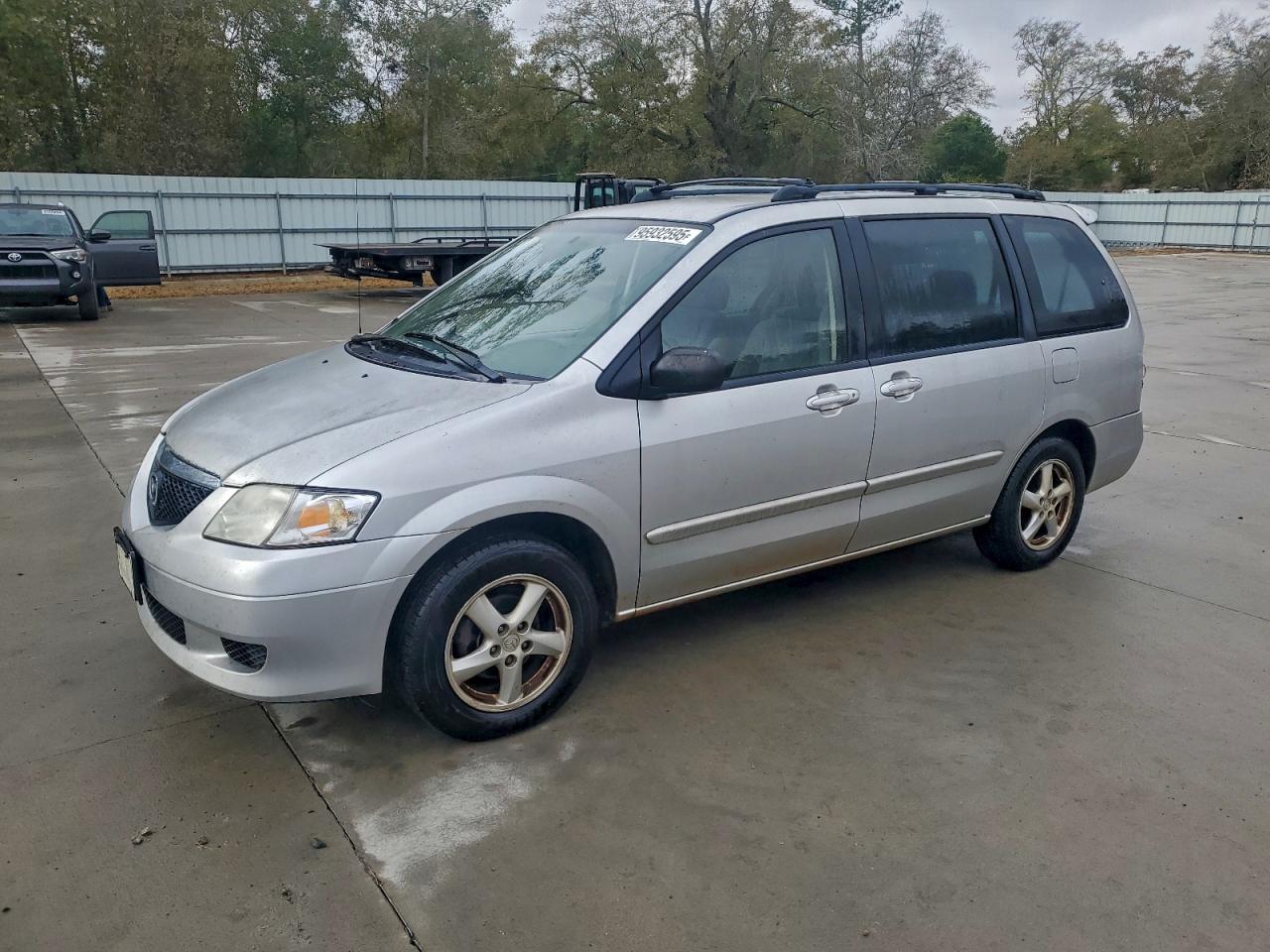 2003 Mazda Mpv Wagon Silver vin: JM3LW28A730336910