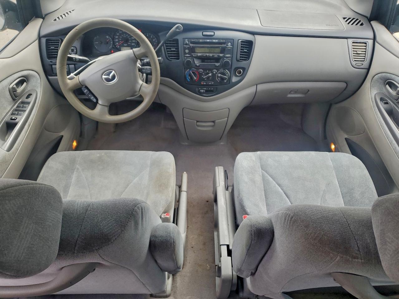 2003 Mazda Mpv Wagon Silver vin: JM3LW28A730336910
