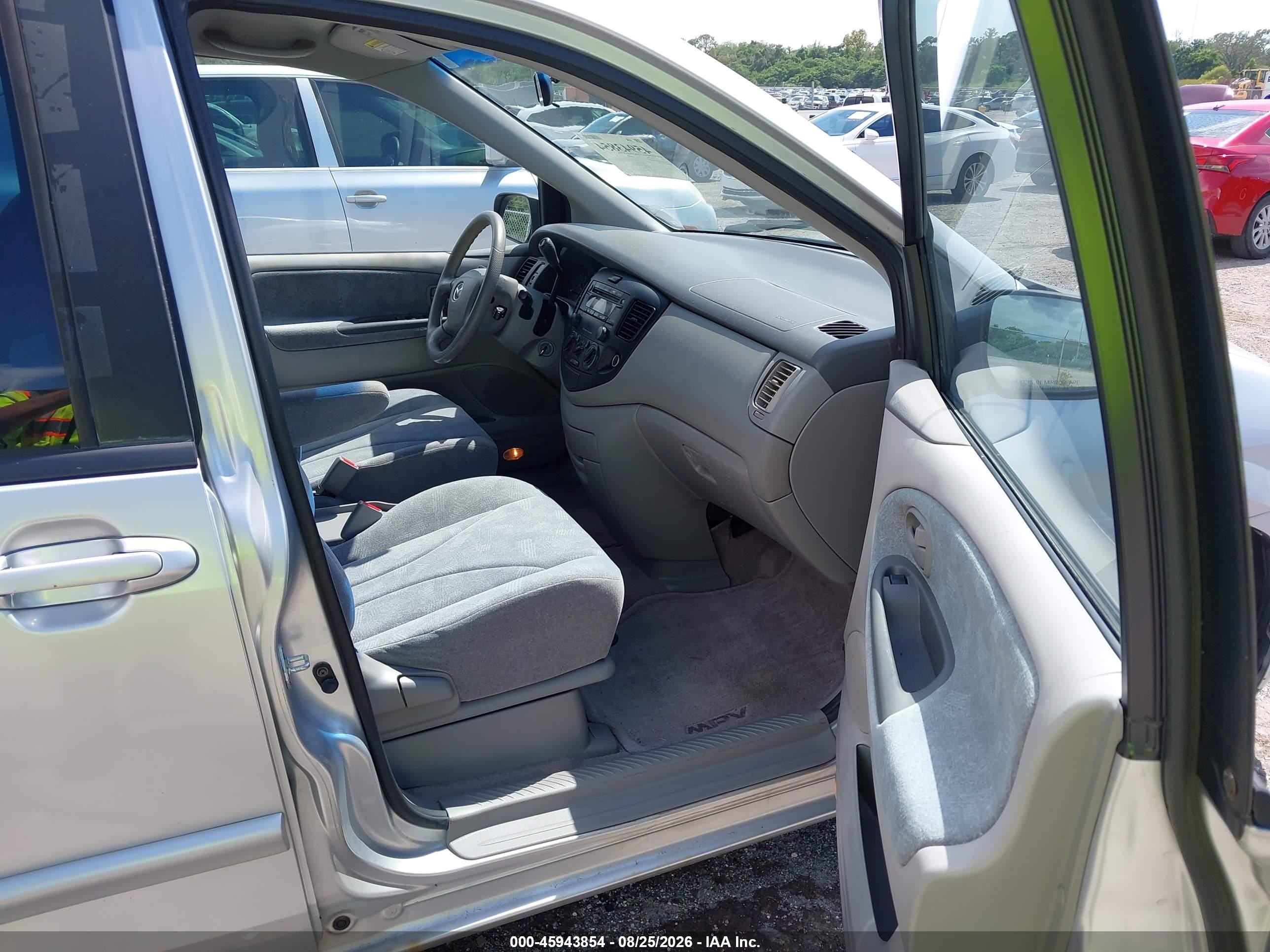 2003 Mazda Mpv Es/lx/lx-sv Silver vin: JM3LW28A730366893