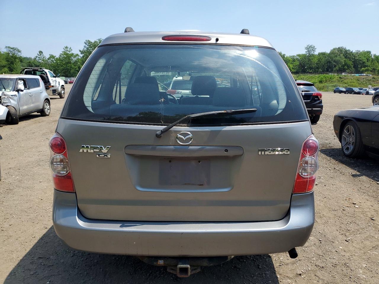 2005 Mazda Mpv Wagon Gray vin: JM3LW28A750554512
