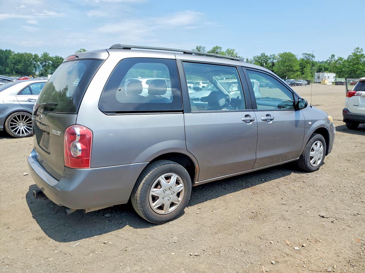 2005 Mazda Mpv Wagon Gray vin: JM3LW28A750554512
