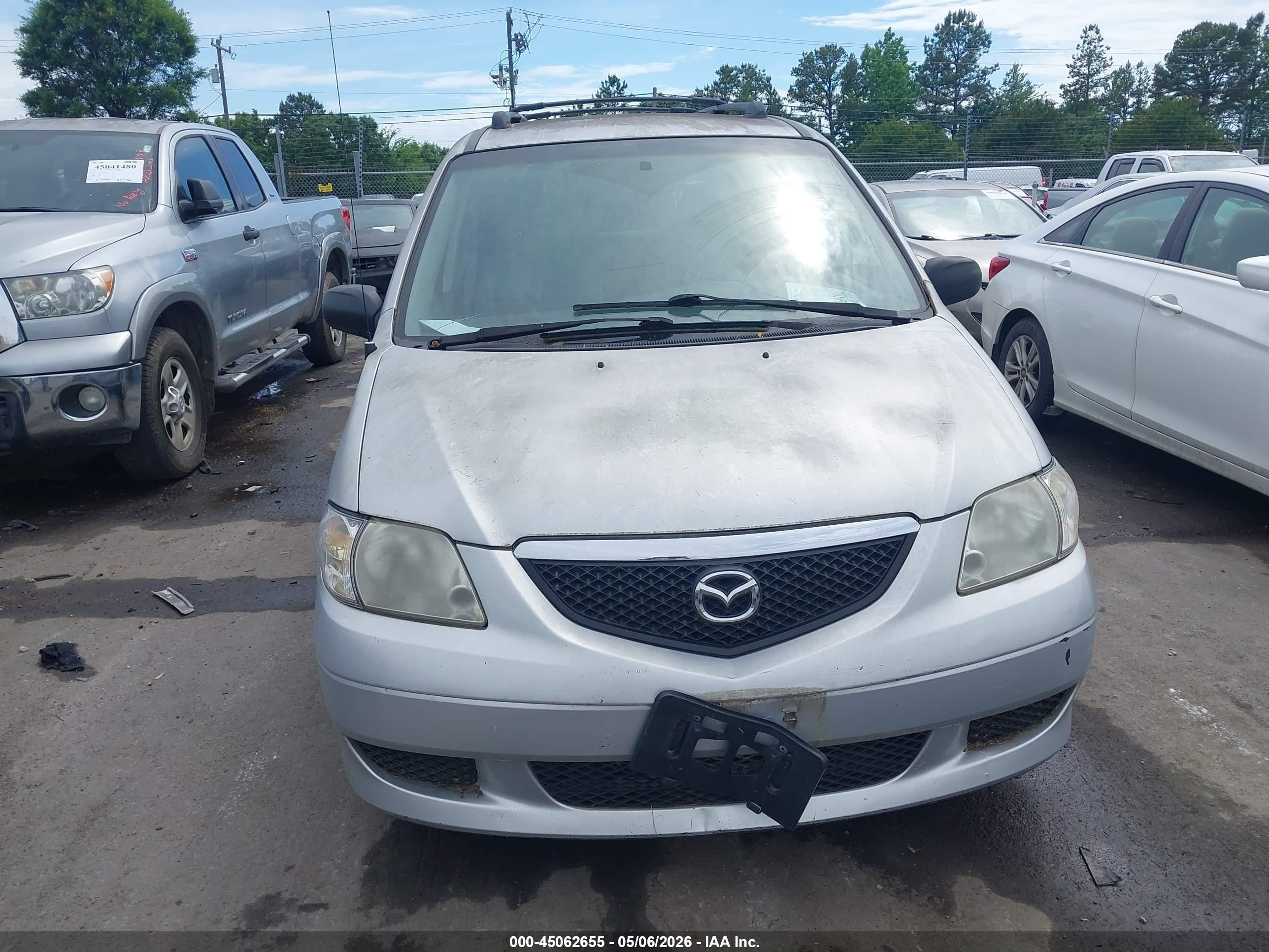 2002 Mazda Mpv Es/lx Silver vin: JM3LW28A920332100