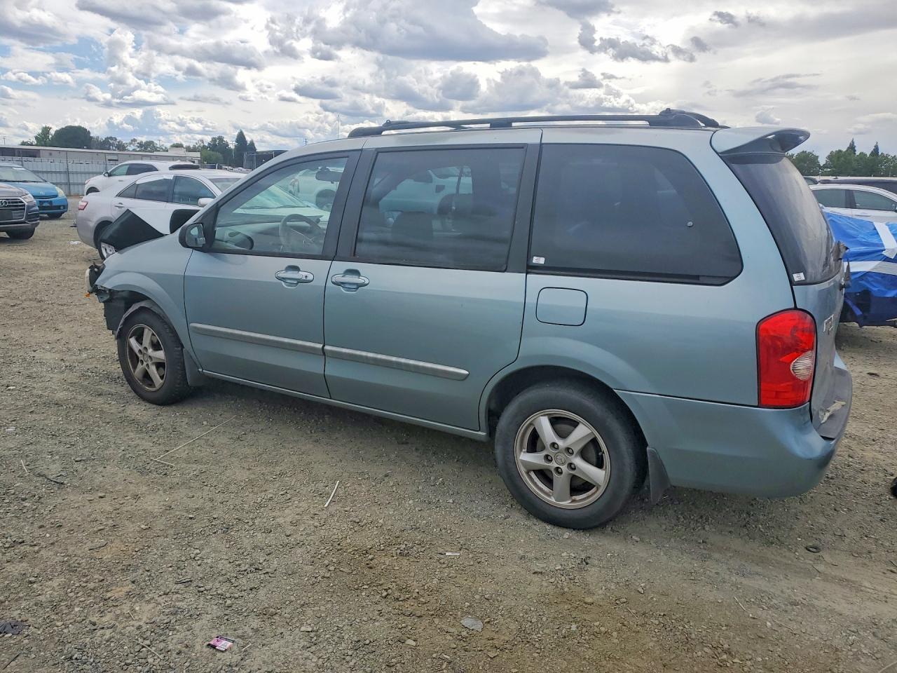 2003 Mazda Mpv Wagon Blue vin: JM3LW28A930338724