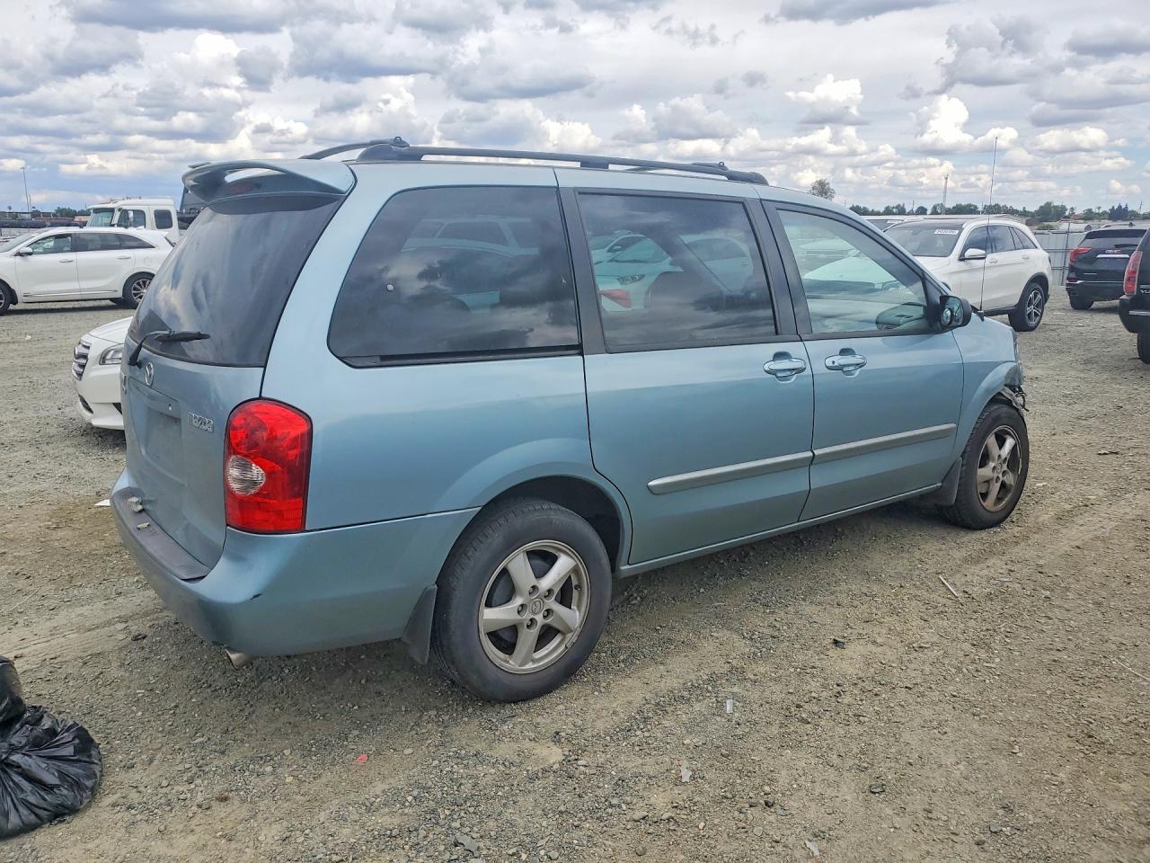 2003 Mazda Mpv Wagon Blue vin: JM3LW28A930338724