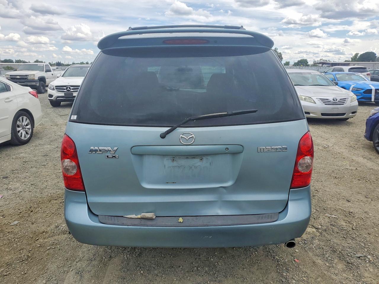 2003 Mazda Mpv Wagon Blue vin: JM3LW28A930338724