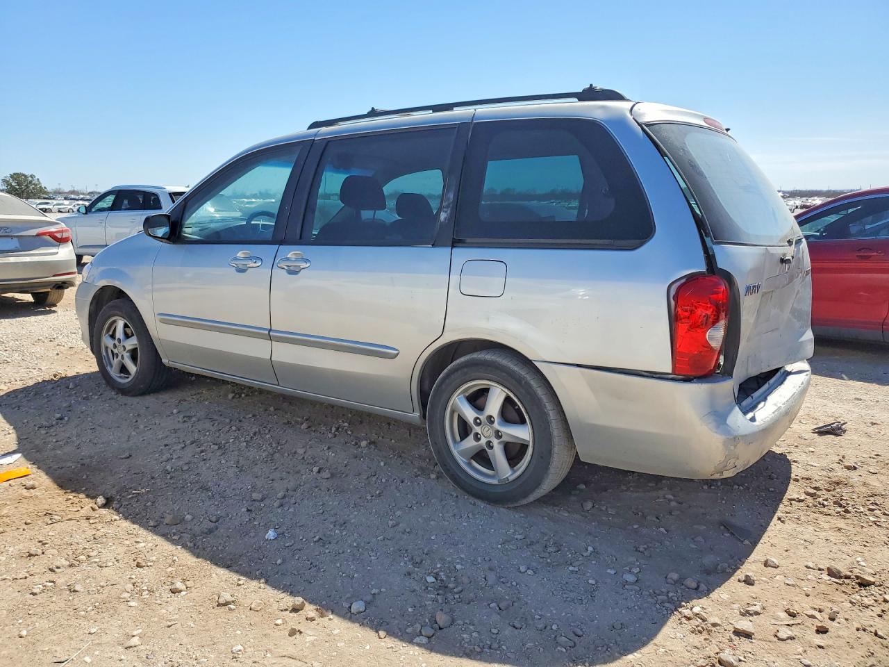 2003 Mazda Mpv Wagon Silver vin: JM3LW28A930342661
