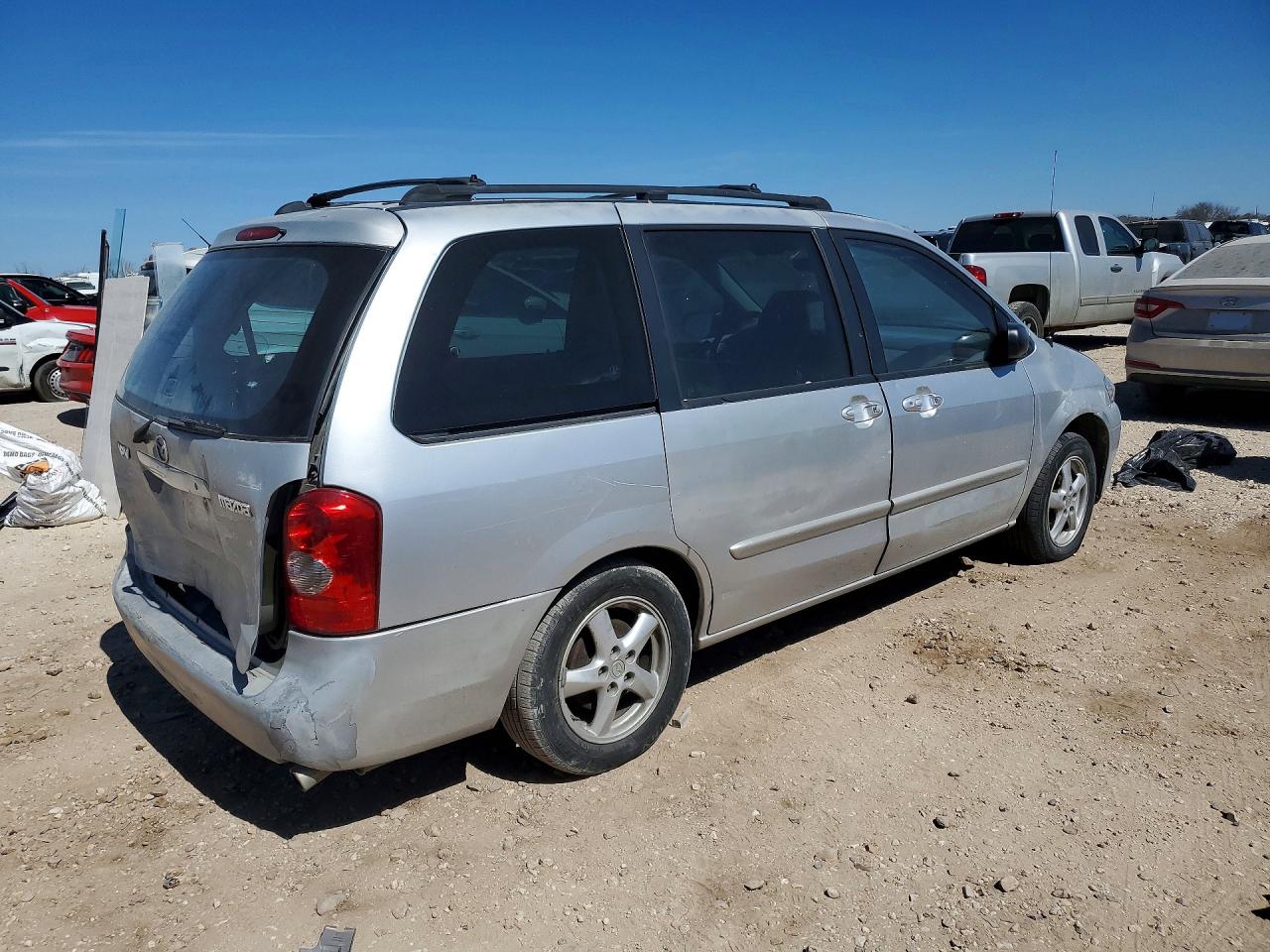 2003 Mazda Mpv Wagon Silver vin: JM3LW28A930342661