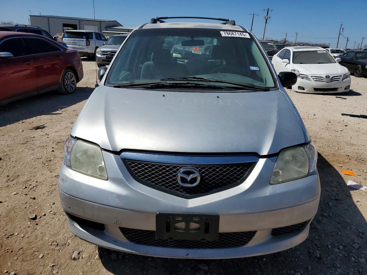 2003 Mazda Mpv Wagon Silver vin: JM3LW28A930342661