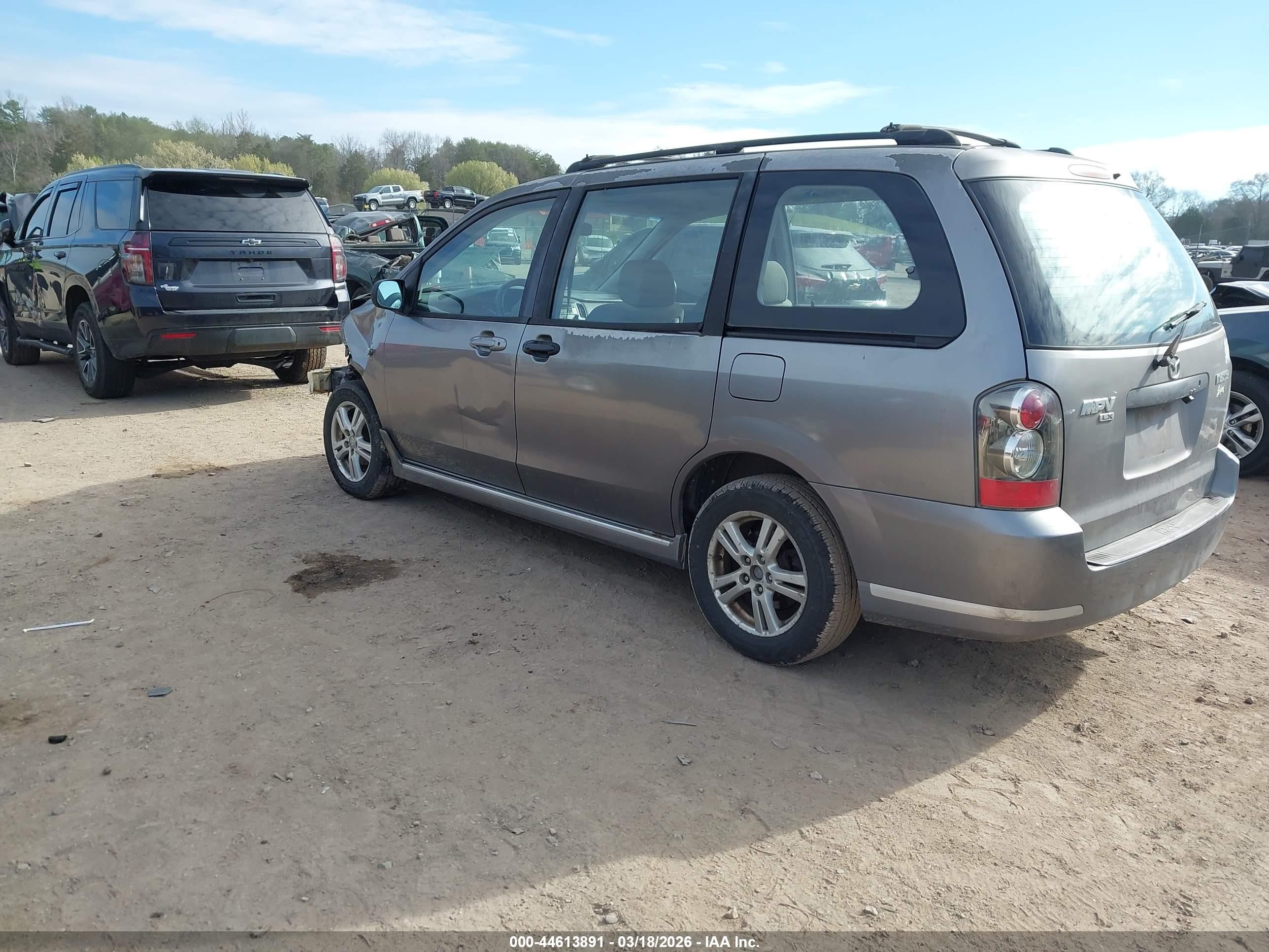 2004 Mazda Mpv Lx Gray vin: JM3LW28A940507559