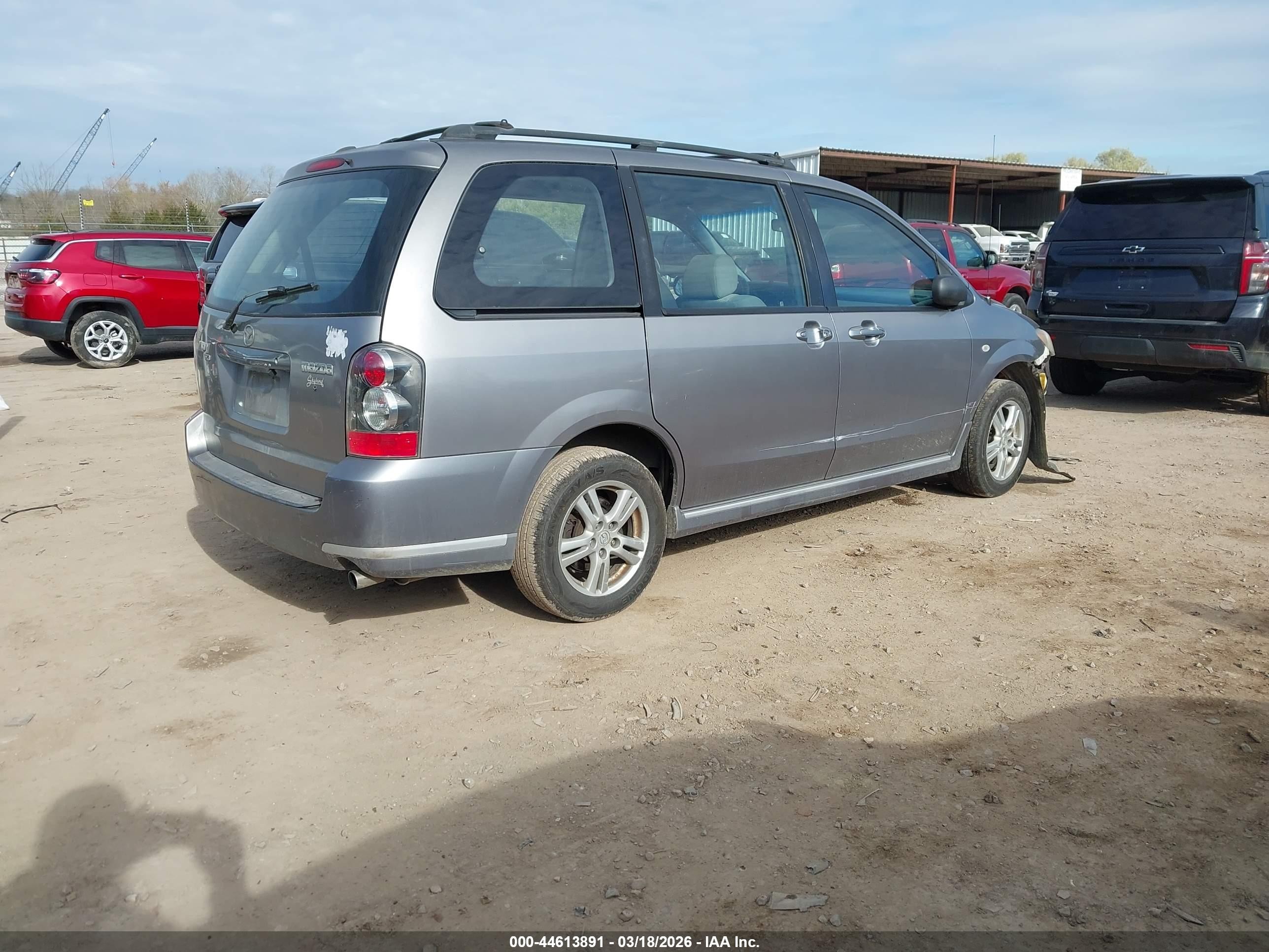 2004 Mazda Mpv Lx Gray vin: JM3LW28A940507559