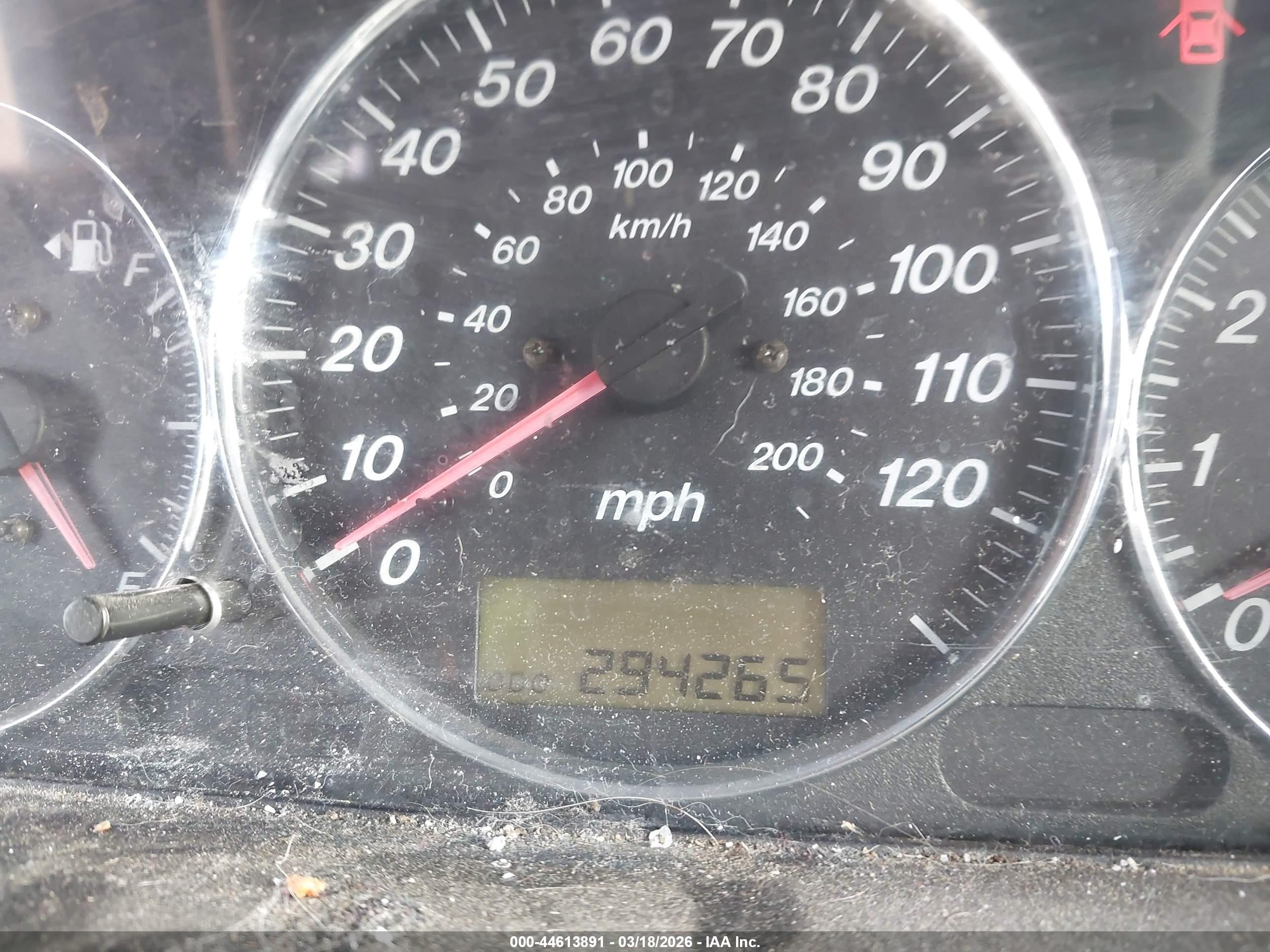2004 Mazda Mpv Lx Gray vin: JM3LW28A940507559