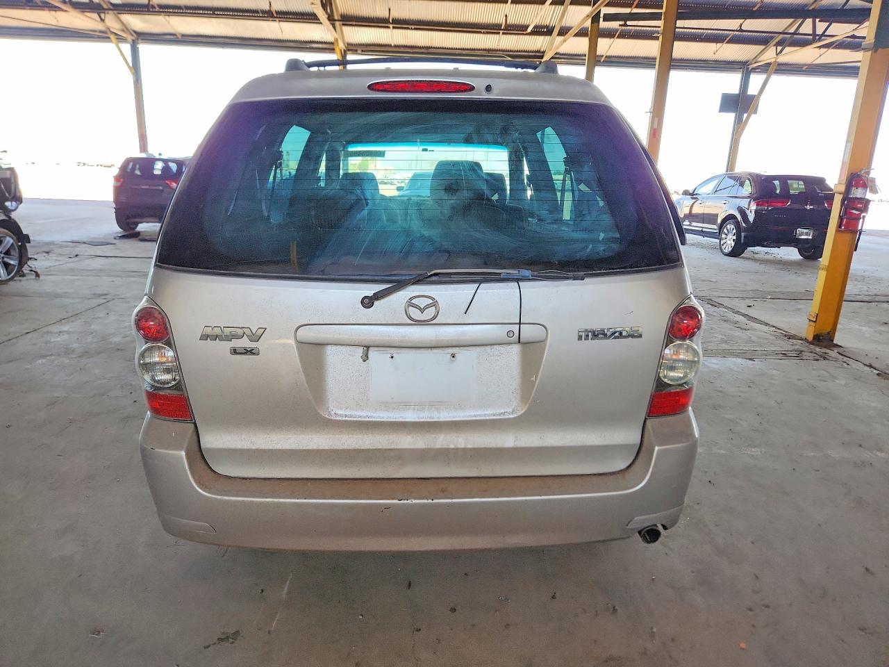 2005 Mazda Mpv Wagon Silver vin: JM3LW28A950544127