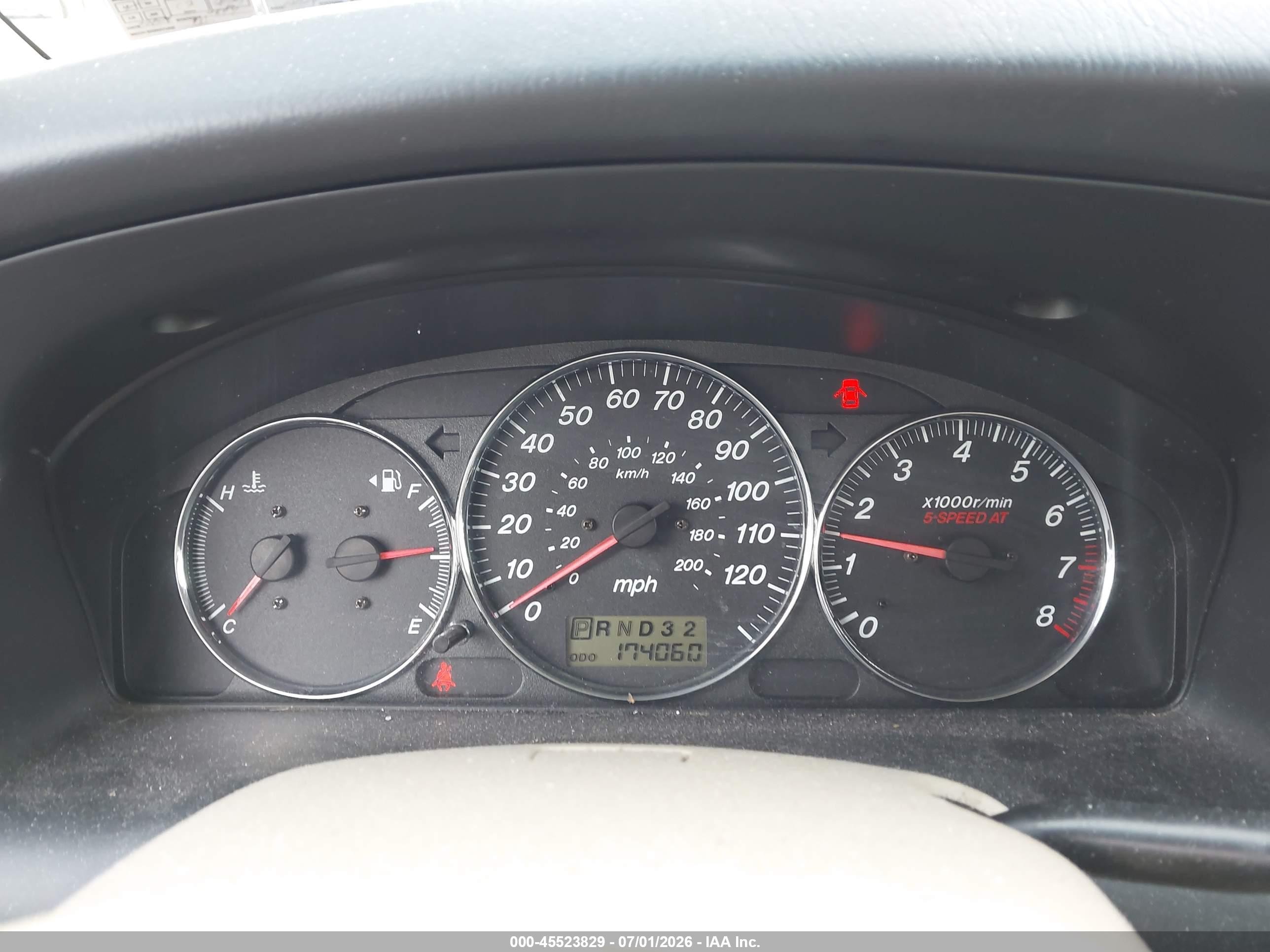 2006 Mazda Mpv Lx-sv Green vin: JM3LW28A960561866