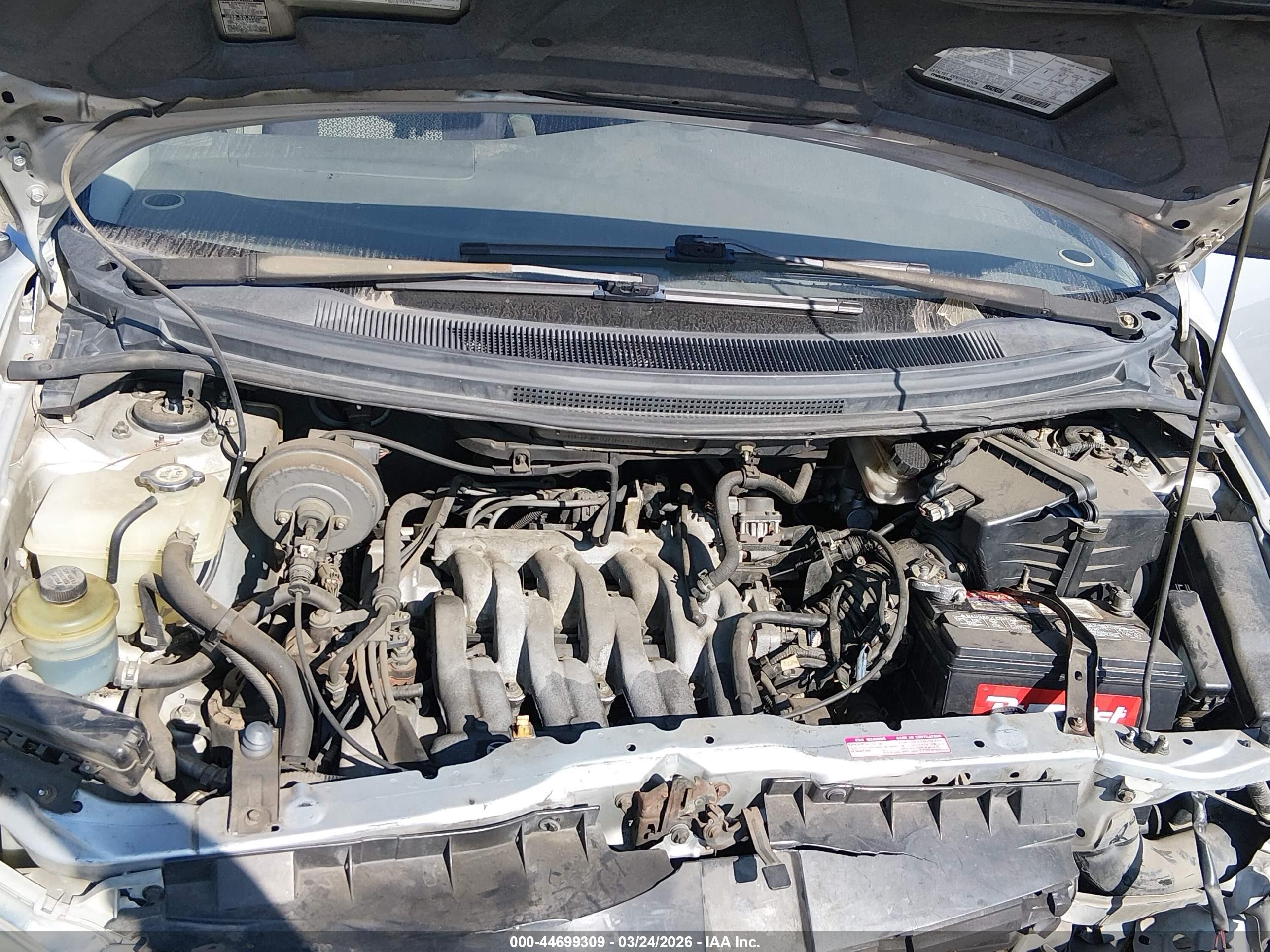 2000 Mazda Mpv Dx/es/lx Silver vin: JM3LW28G0Y0100594