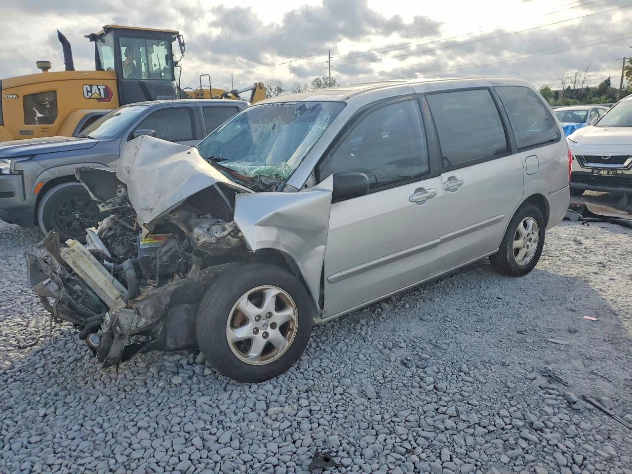 2000 Mazda Mpv Wagon Silver vin: JM3LW28G2Y0105666