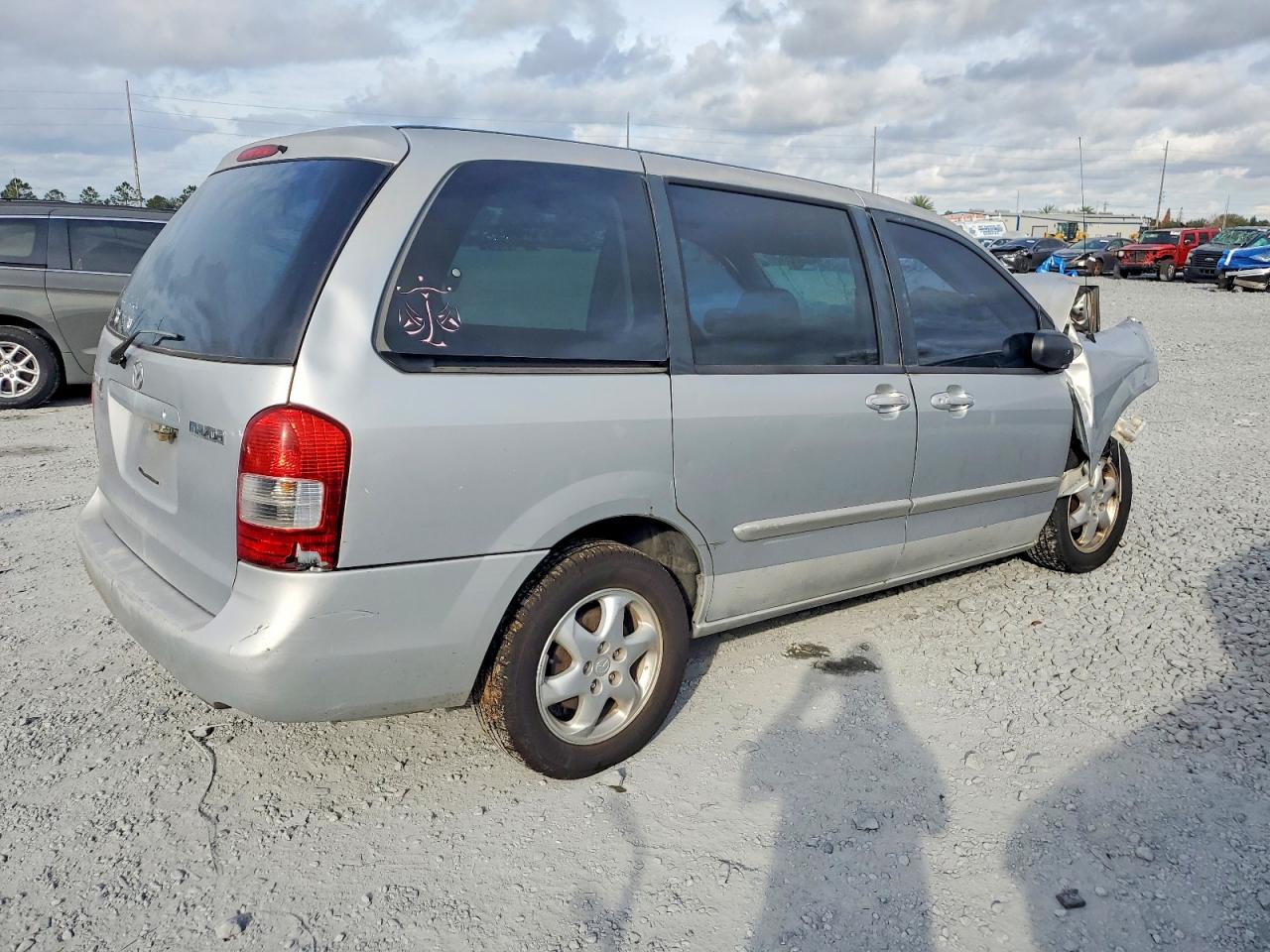 2000 Mazda Mpv Wagon Silver vin: JM3LW28G2Y0105666