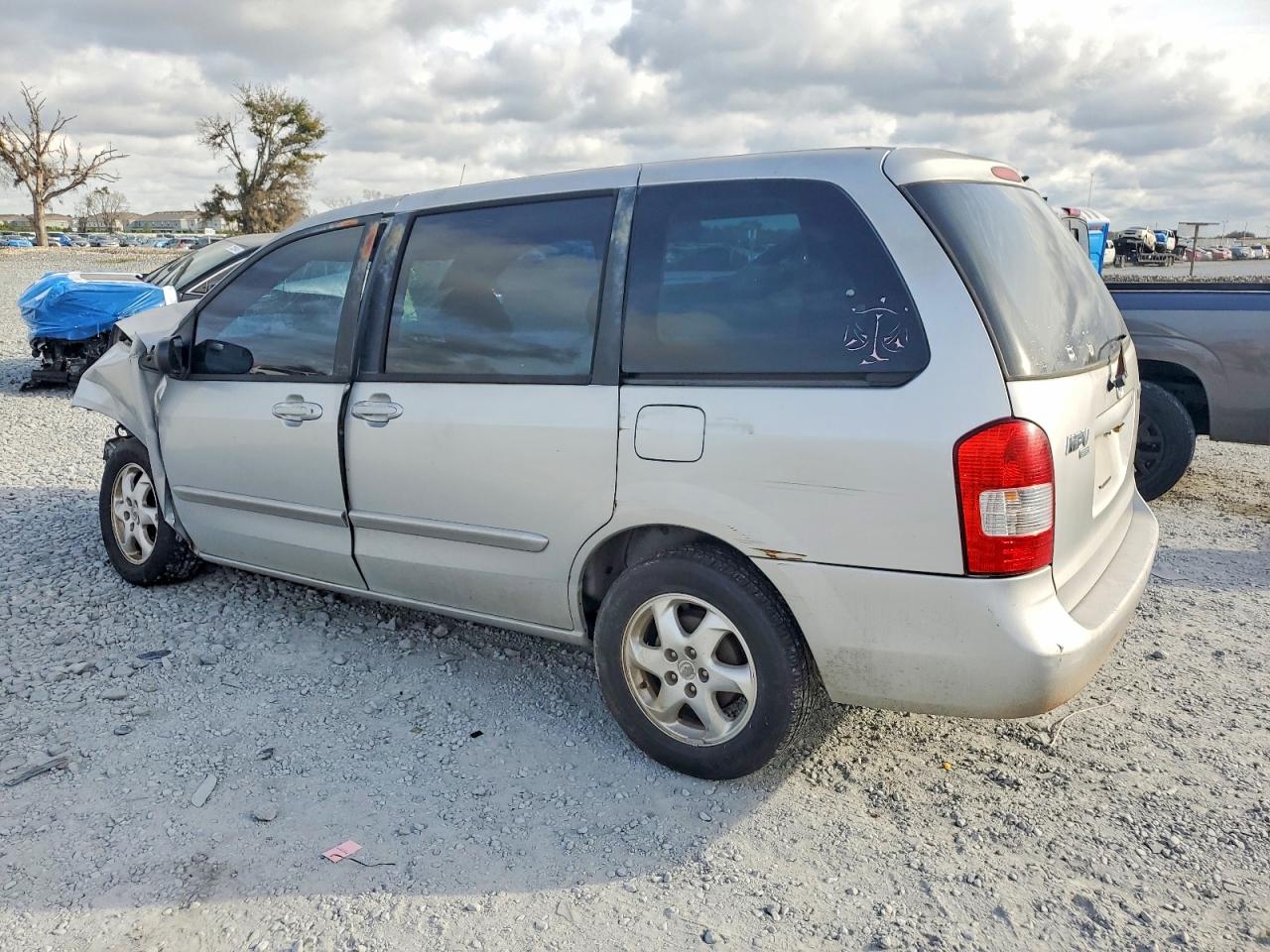2000 Mazda Mpv Wagon Silver vin: JM3LW28G2Y0105666