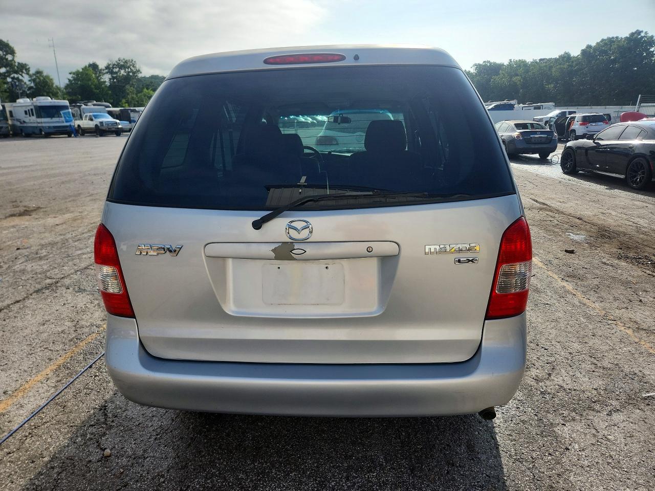 2000 Mazda Mpv Wagon Silver vin: JM3LW28G3Y0111928