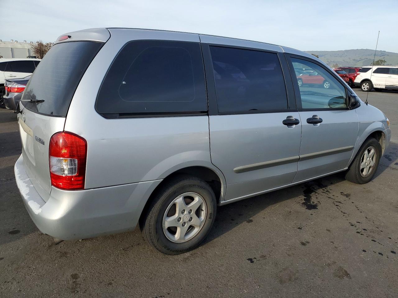 2000 Mazda Mpv Wagon Silver vin: JM3LW28G4Y0153797