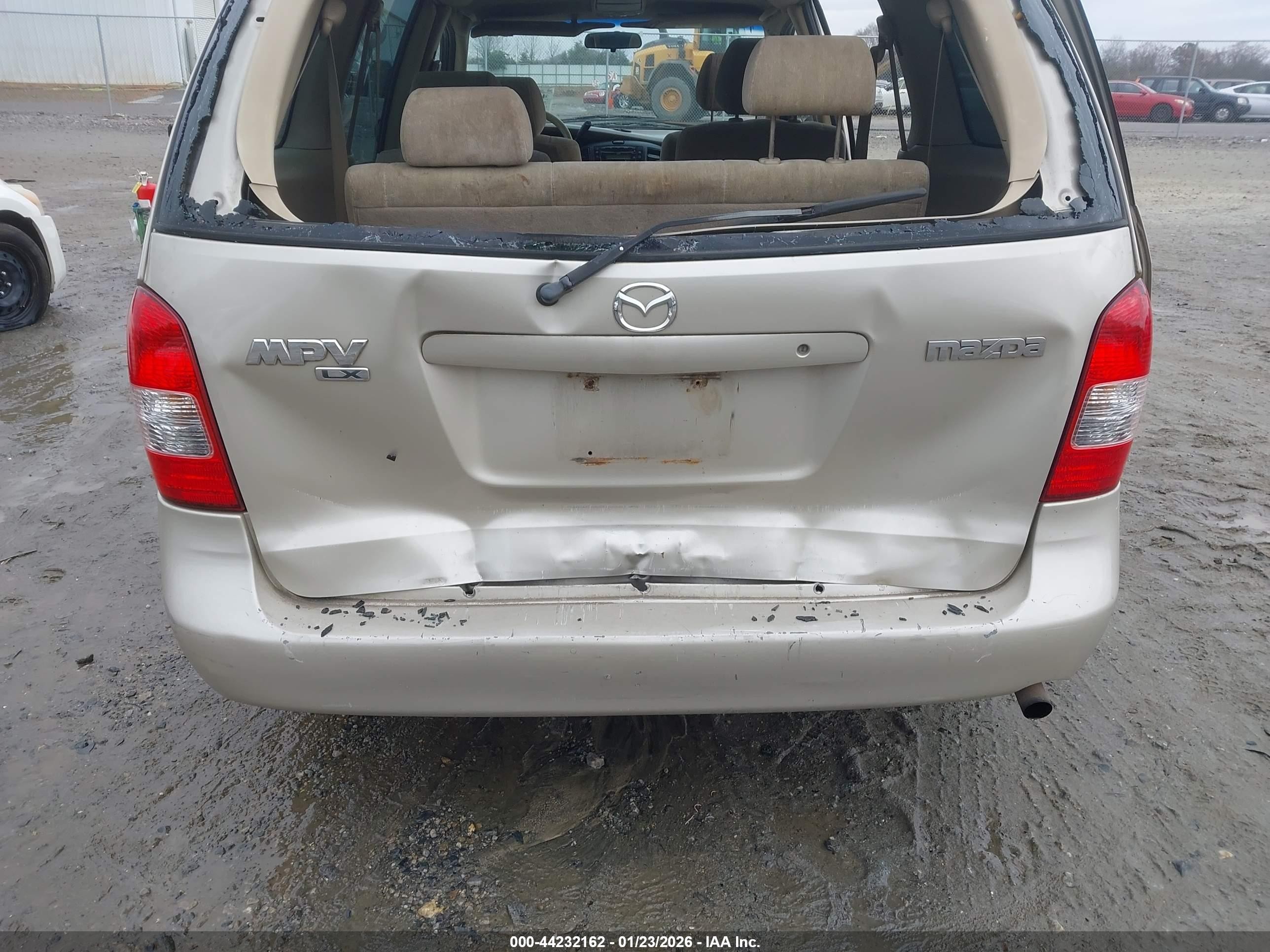 2000 Mazda Mpv Dx/es/lx Gold vin: JM3LW28G5Y0147930
