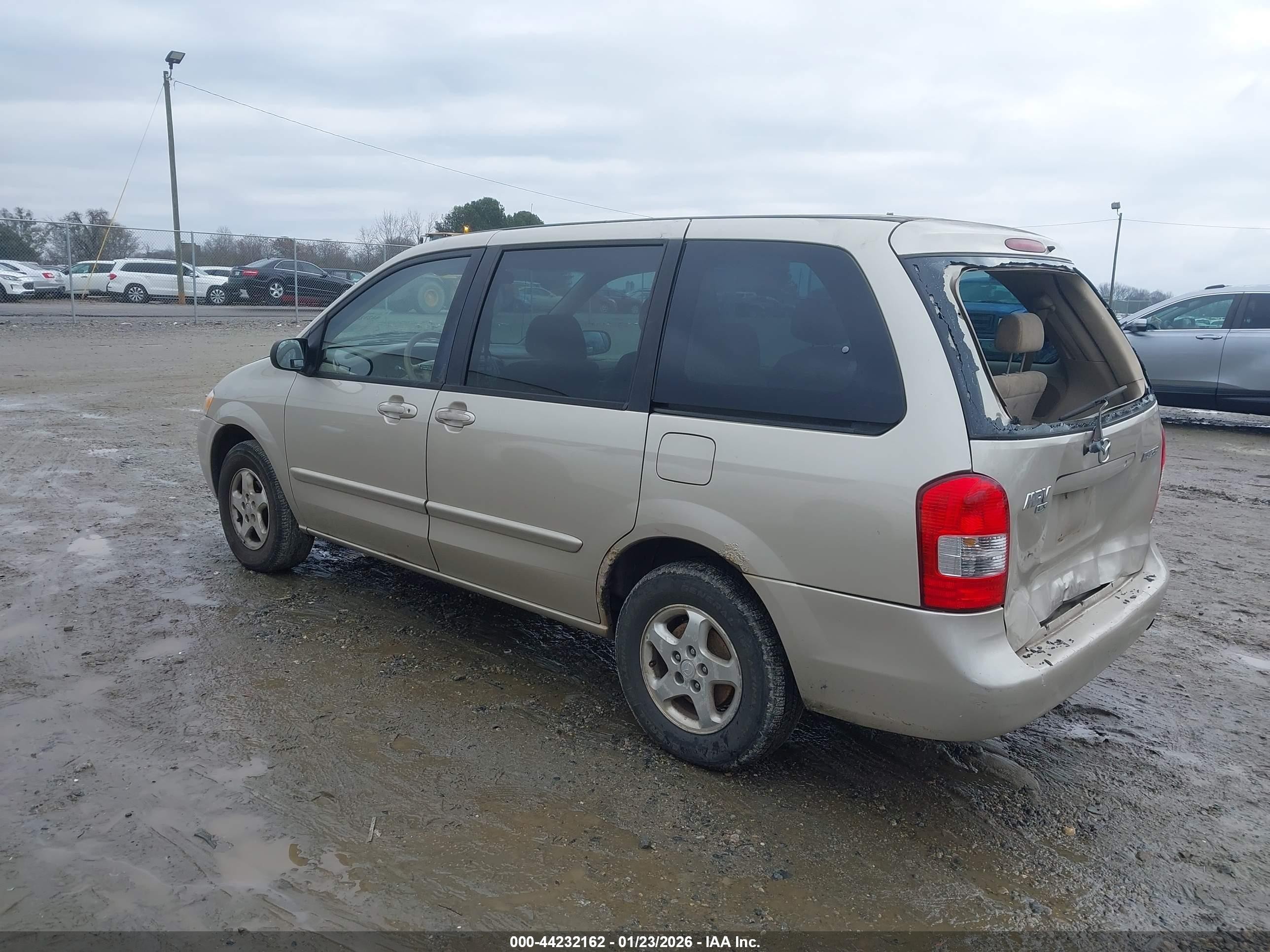 2000 Mazda Mpv Dx/es/lx Gold vin: JM3LW28G5Y0147930