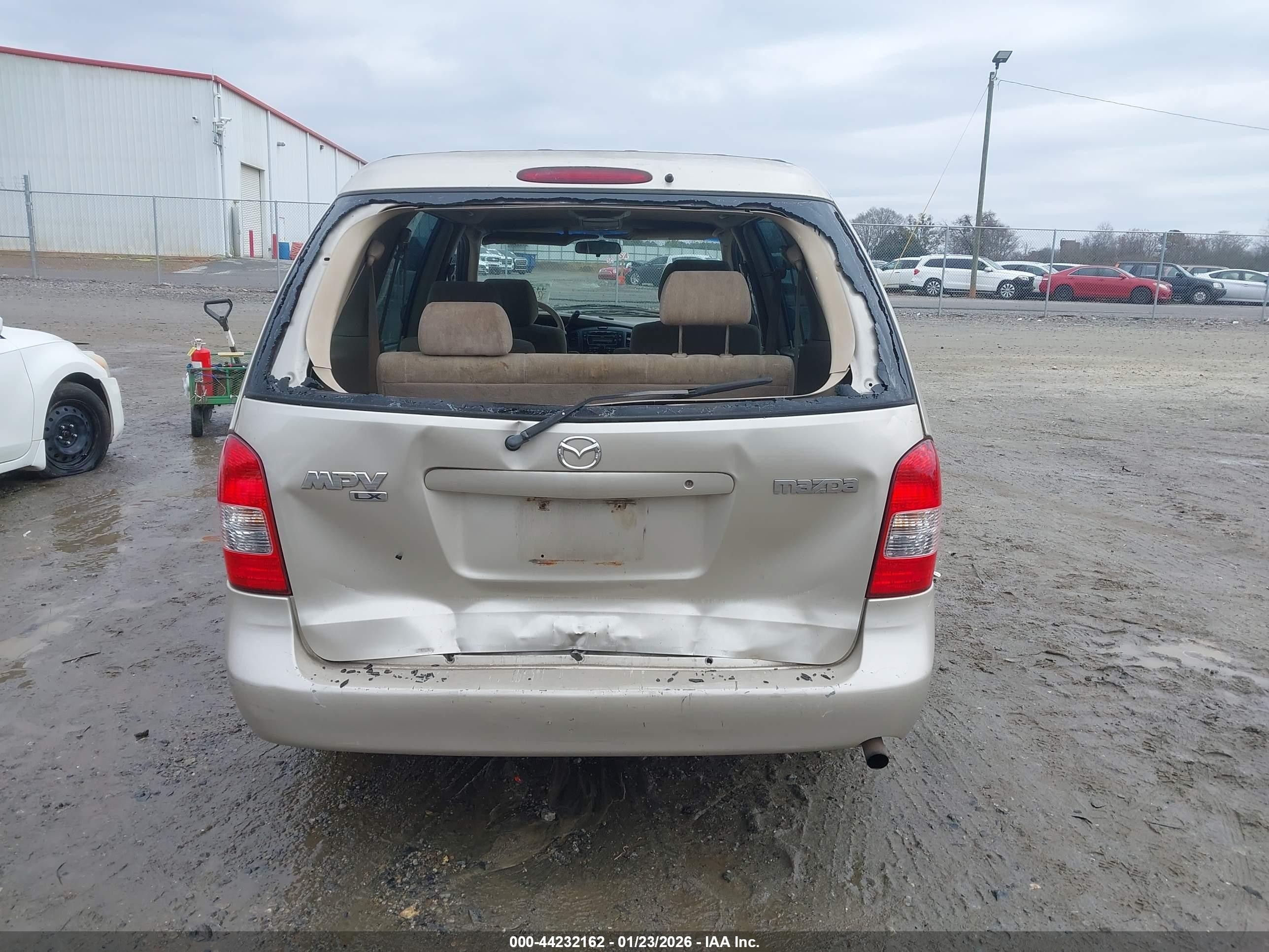 2000 Mazda Mpv Dx/es/lx Gold vin: JM3LW28G5Y0147930