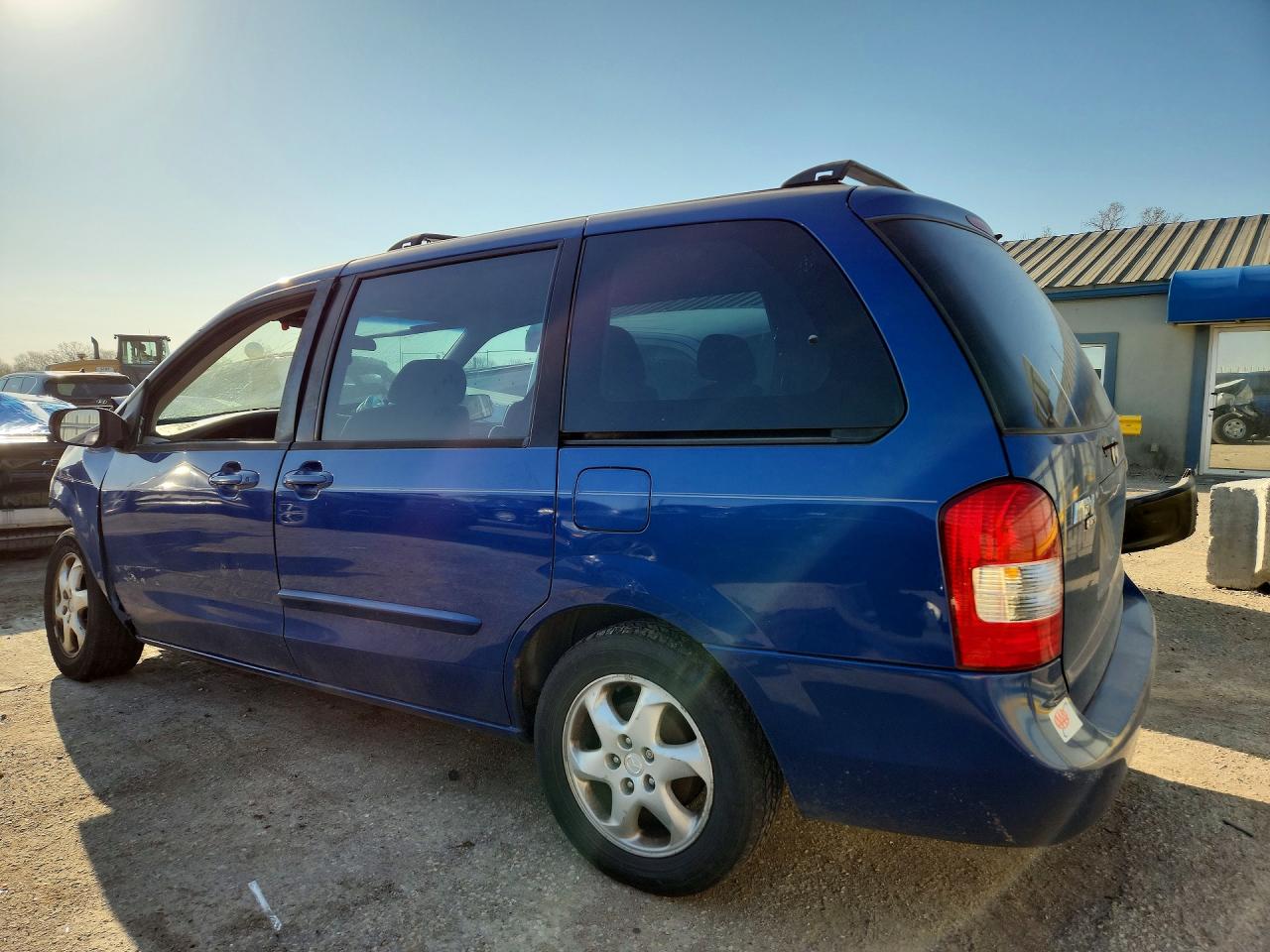 2000 Mazda Mpv Wagon Blue vin: JM3LW28G6Y0102527