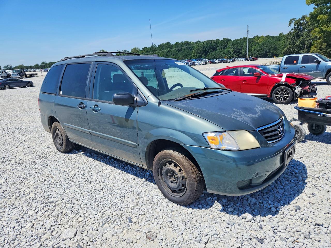 2000 Mazda Mpv Wagon Green vin: JM3LW28G6Y0157690