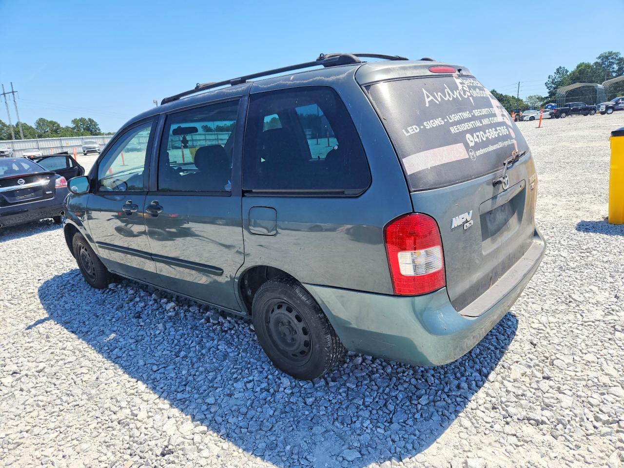 2000 Mazda Mpv Wagon Green vin: JM3LW28G6Y0157690