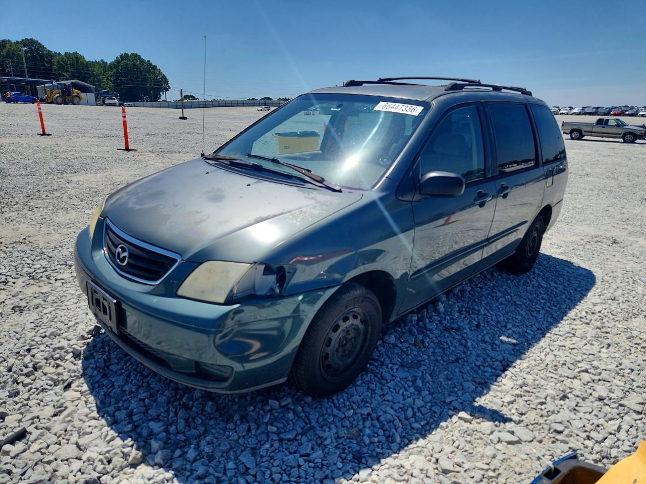 2000 Mazda Mpv Wagon Green vin: JM3LW28G6Y0157690