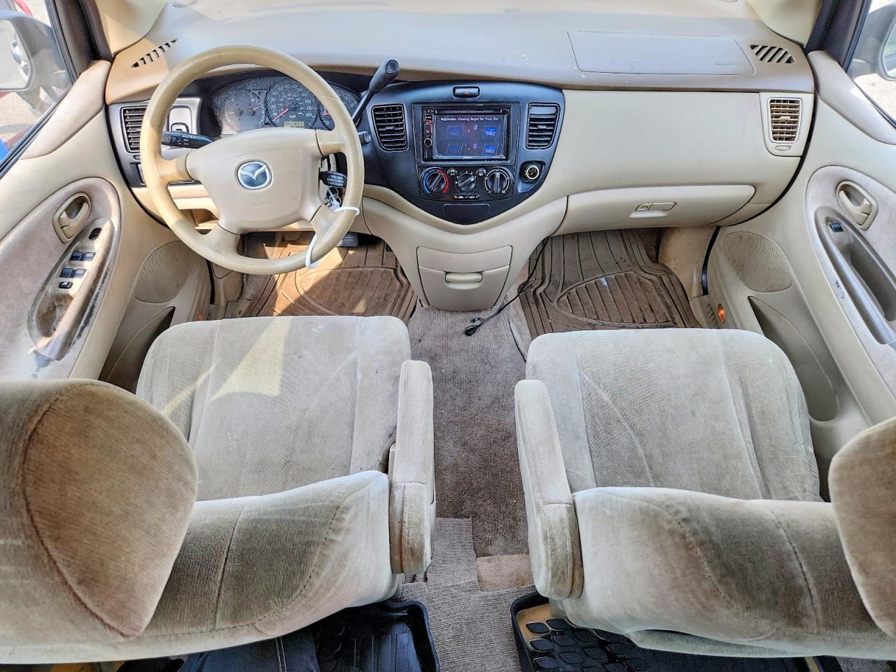 2001 Mazda Mpv Wagon Бежевый vin: JM3LW28G710181292