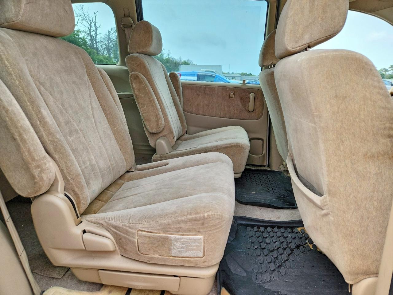 2001 Mazda Mpv Wagon Бежевый vin: JM3LW28G710181292