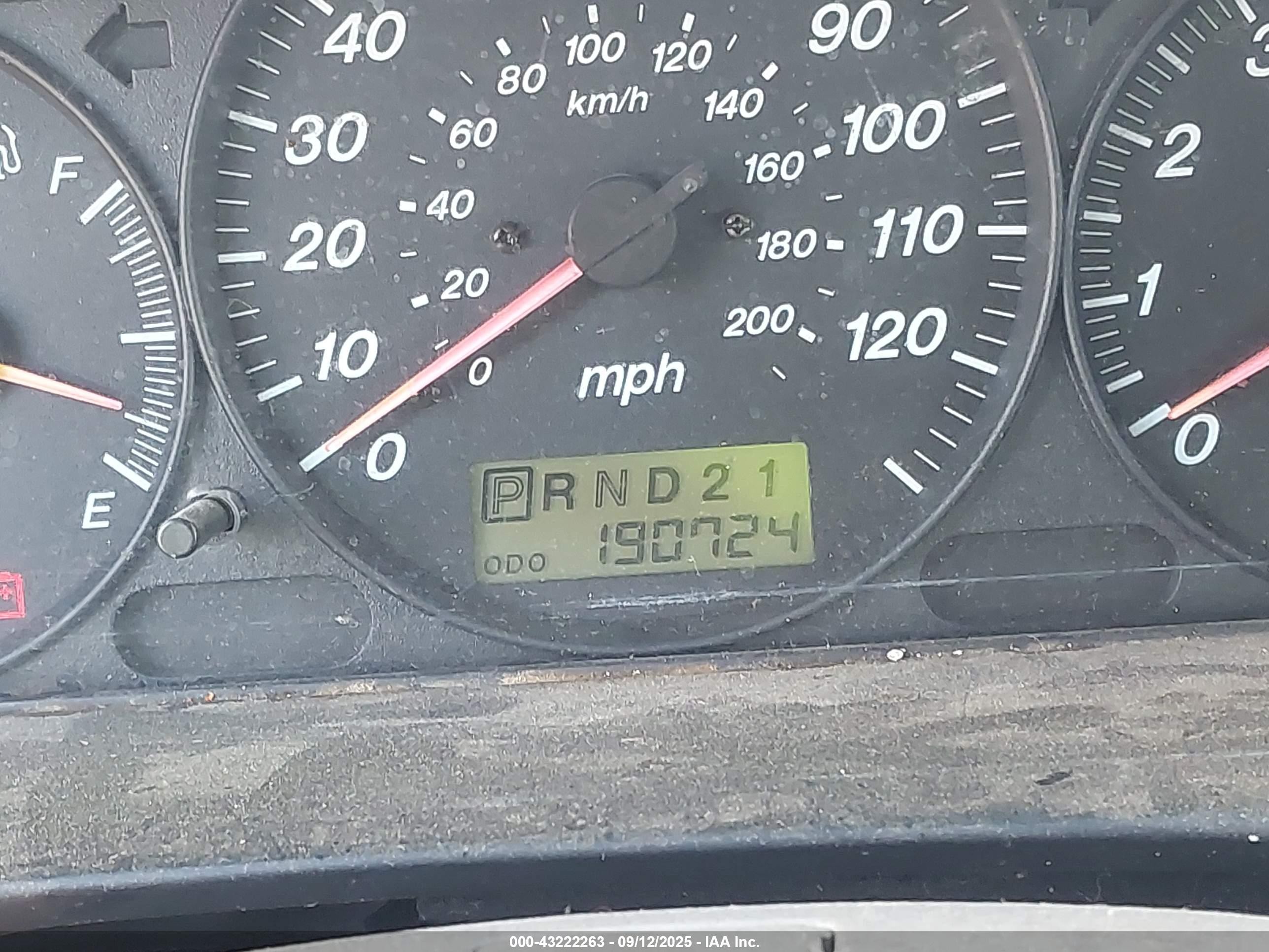 2000 Mazda Mpv Dx/es/lx Blue vin: JM3LW28G8Y0104490