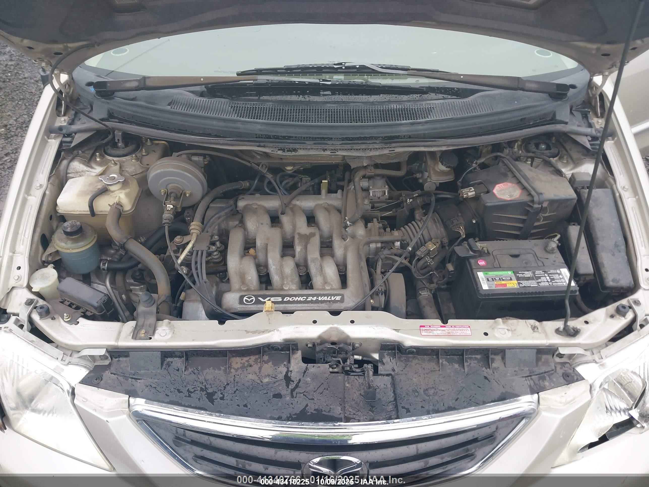 2000 Mazda Mpv Dx/es/lx Gold vin: JM3LW28G8Y0113447