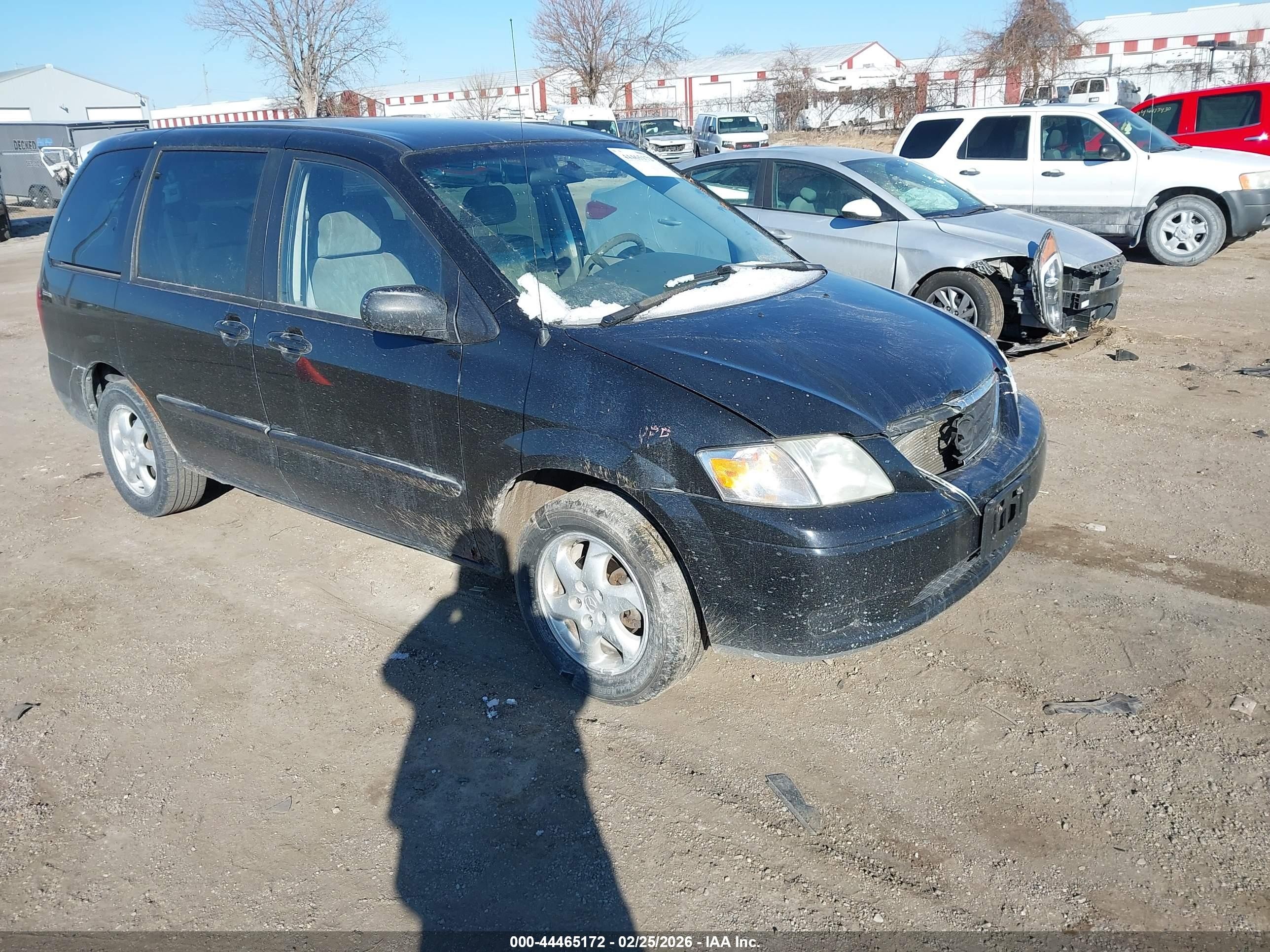 2000 Mazda Mpv Dx/es/lx Dark Blue vin: JM3LW28G9Y0104238