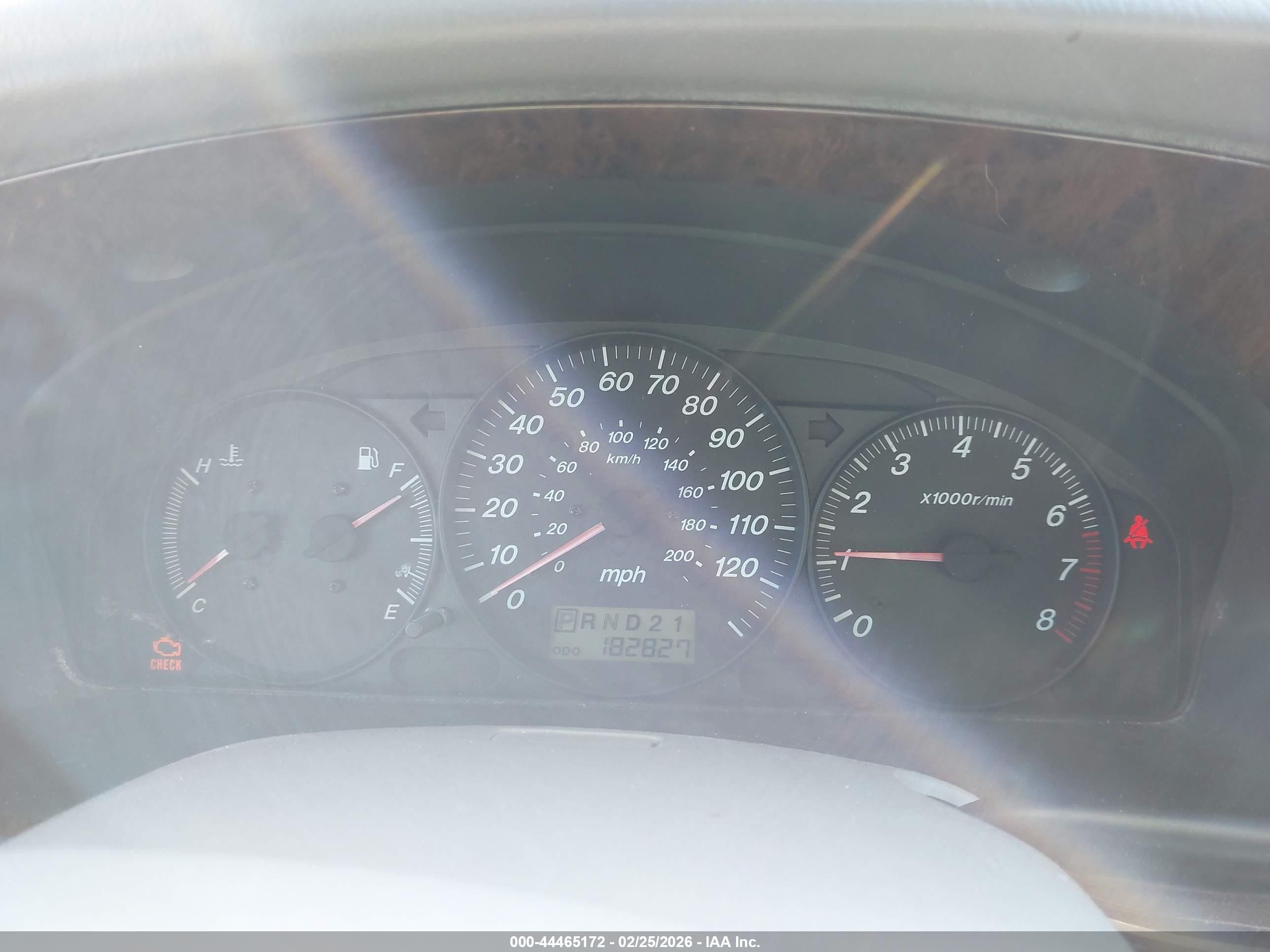 2000 Mazda Mpv Dx/es/lx Dark Blue vin: JM3LW28G9Y0104238