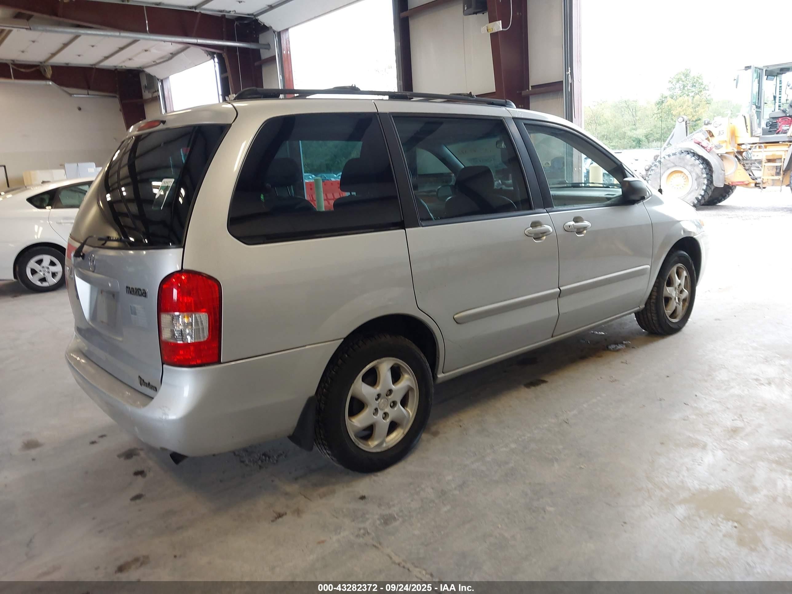 2000 Mazda Mpv Dx/es/lx Silver vin: JM3LW28G9Y0131908